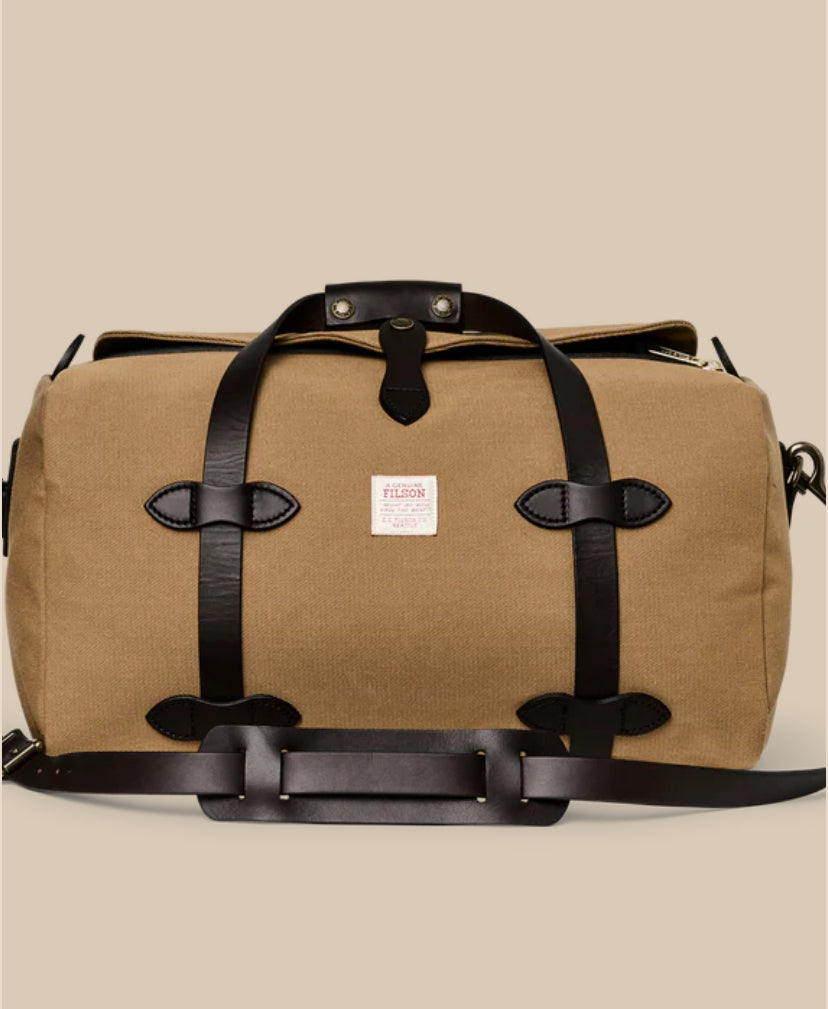 SMALL RUGGED TWILL DUFFLE BAG