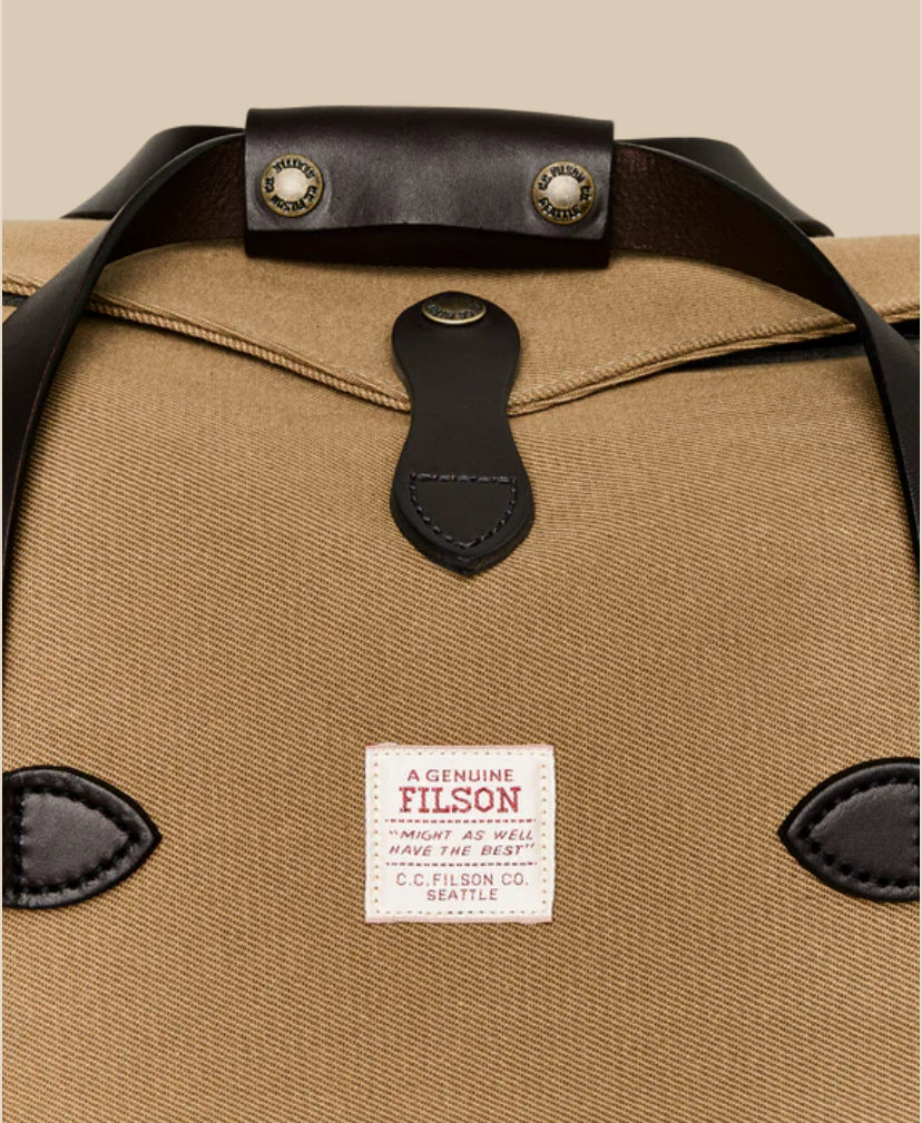 SMALL RUGGED TWILL DUFFLE BAG