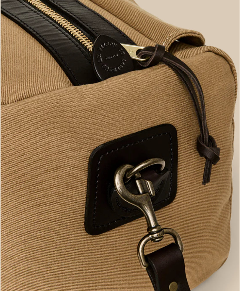 SMALL RUGGED TWILL DUFFLE BAG