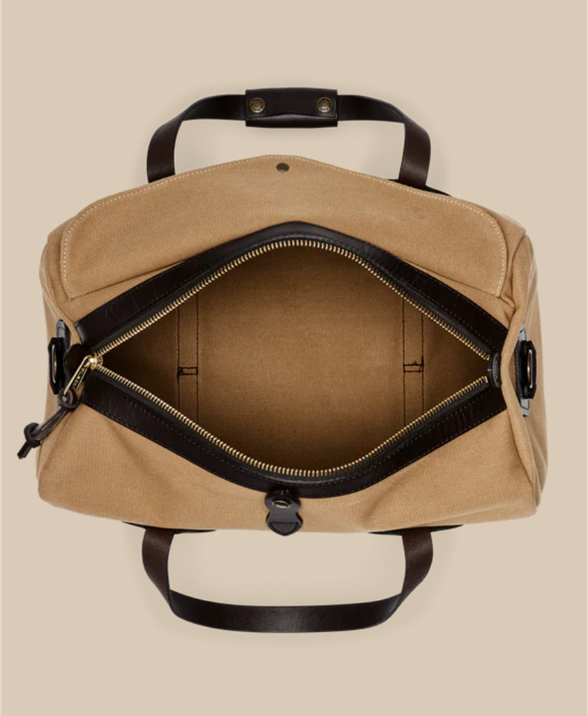 SMALL RUGGED TWILL DUFFLE BAG