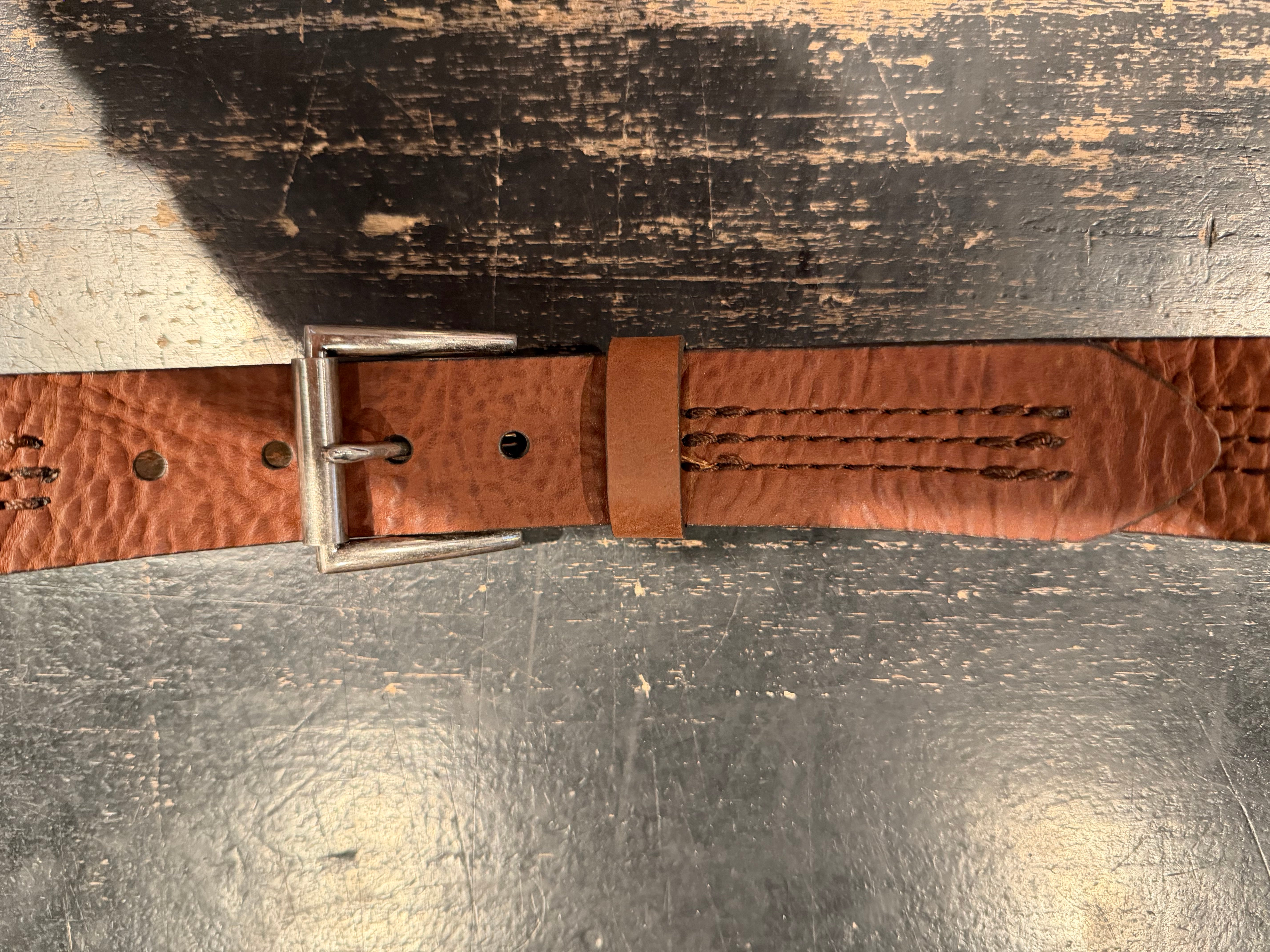 Arroyo Leather Belt - Brown
