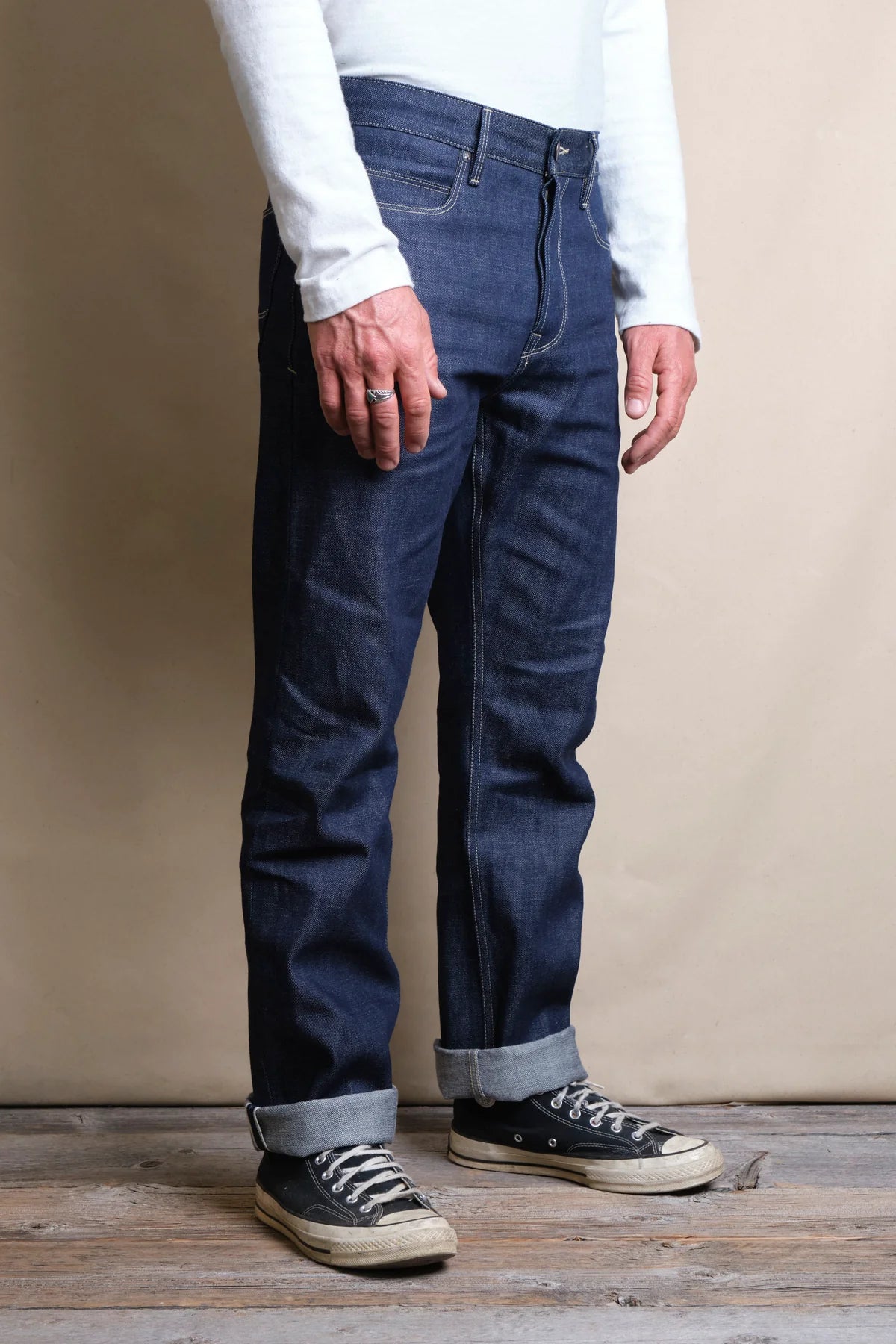 TRABUCO CLASSIC STRAIGHT 11 OZ MEMPHIS BLUE DENIM