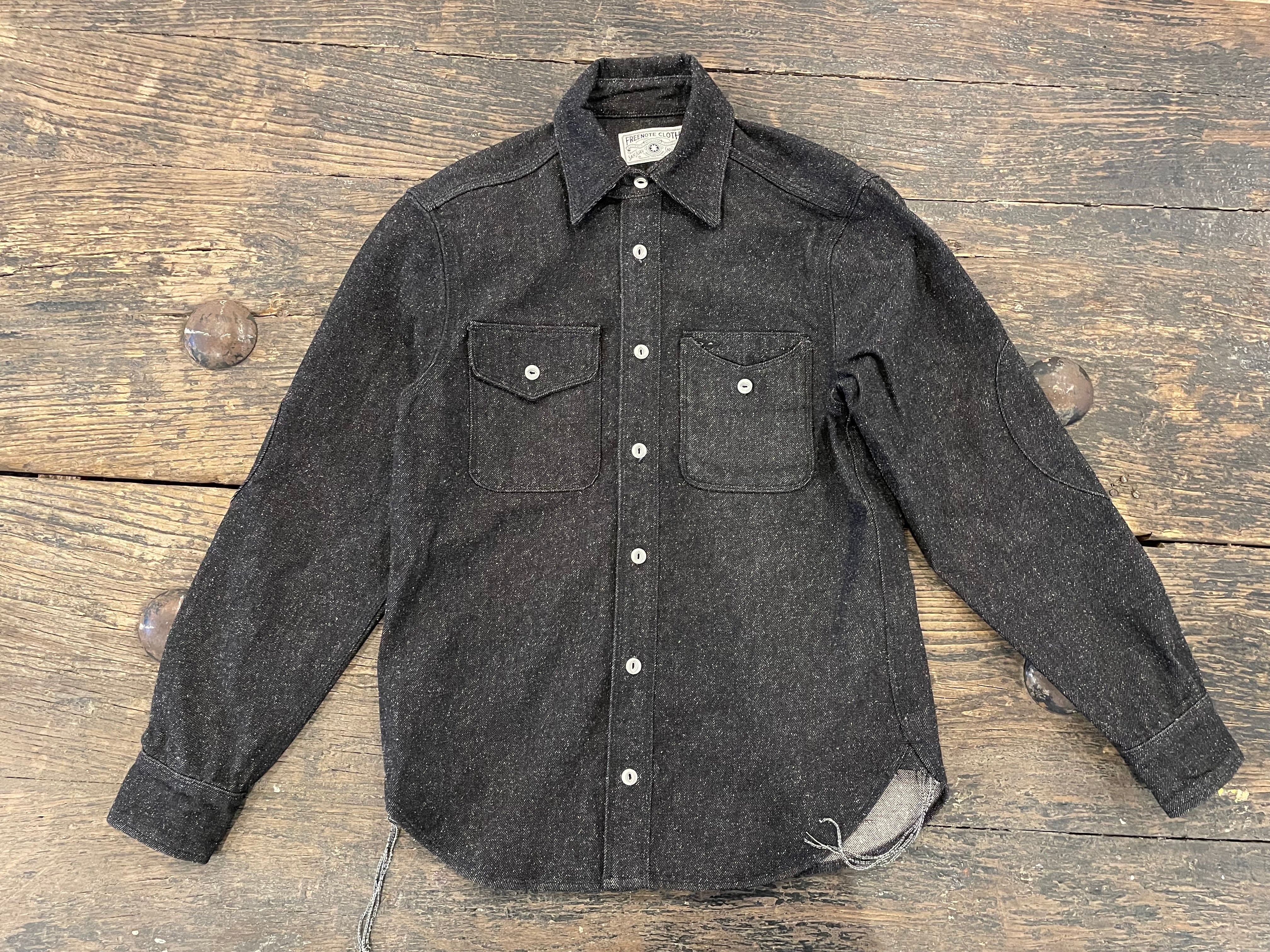 LAMBERT BLACK NEP DENIM