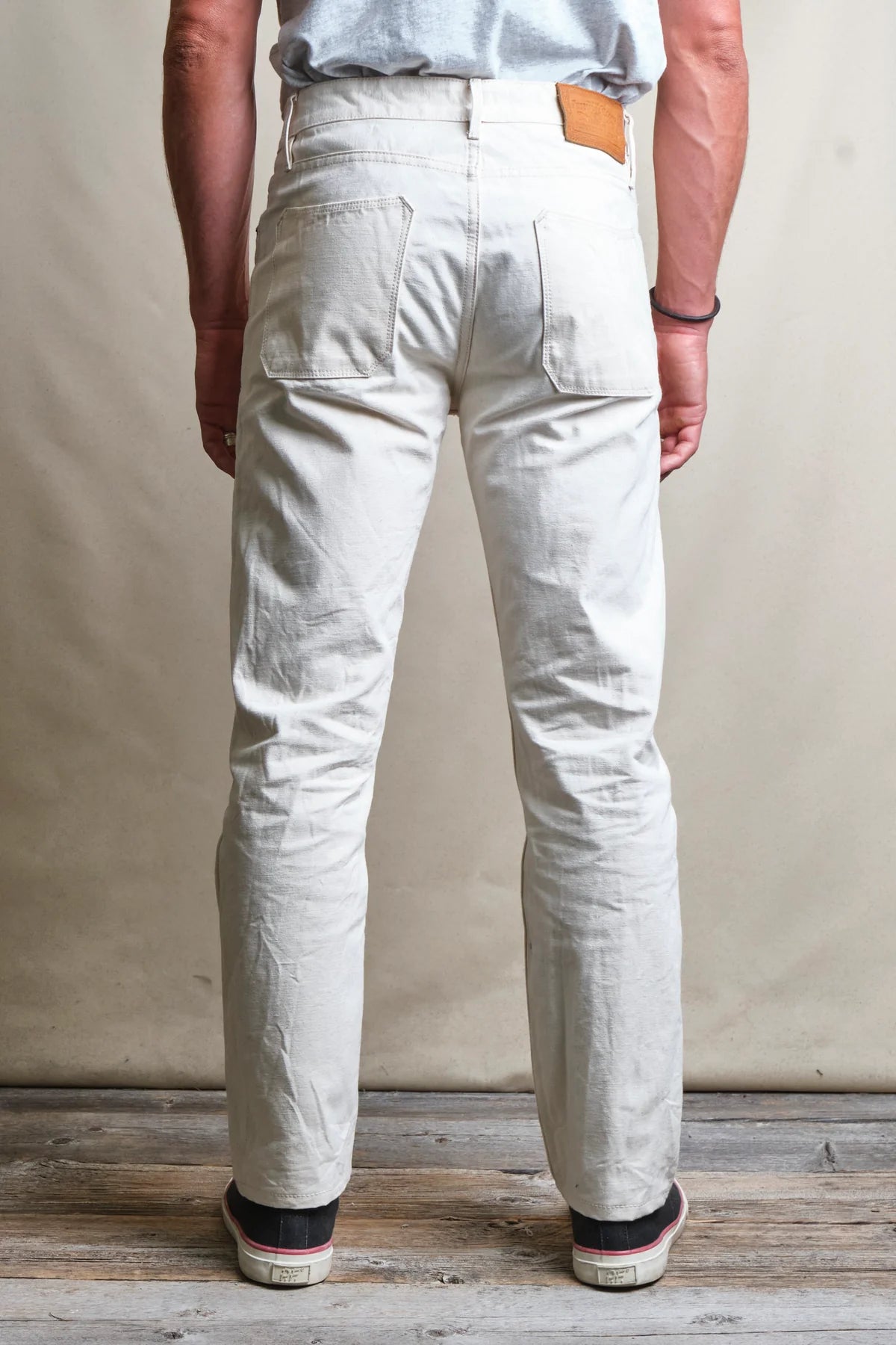 PORTOLA CLASSIC TAPER 11 OUNCE NATURAL RINSED DENIM