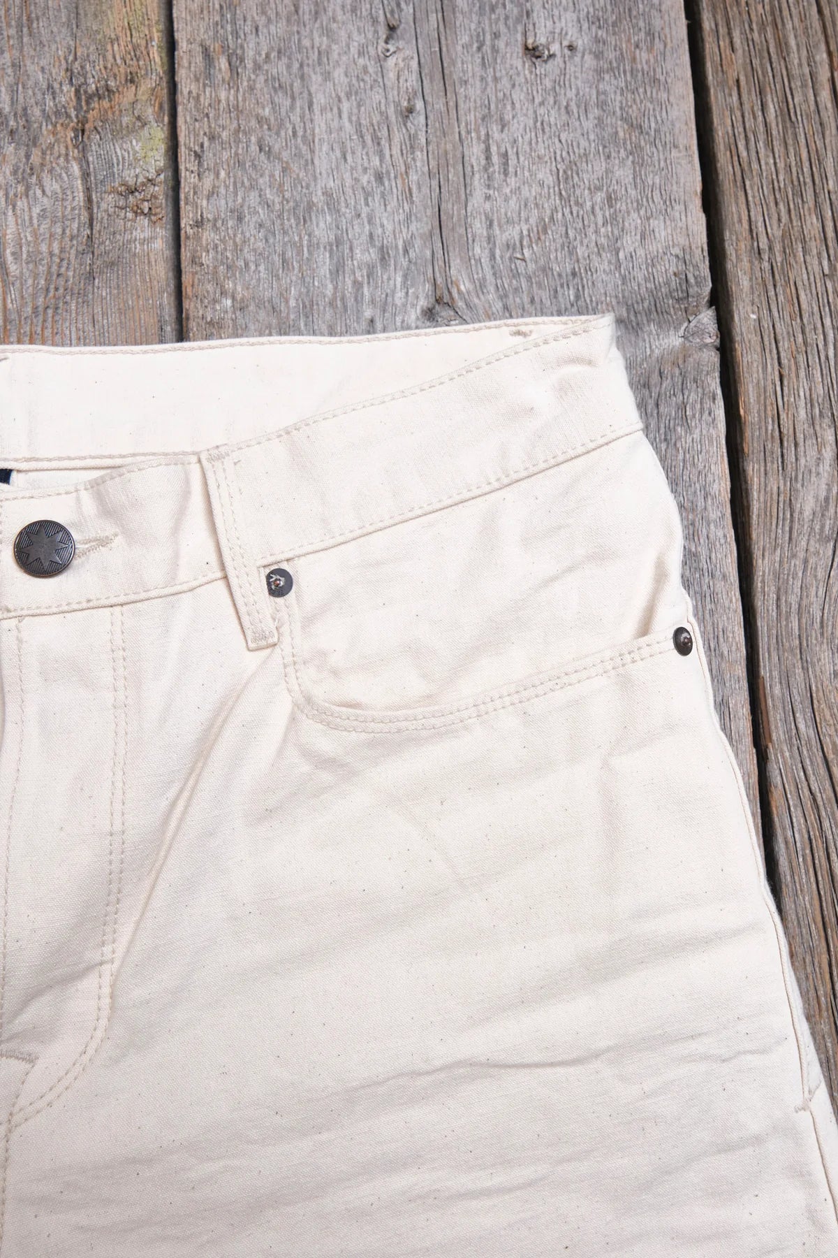 PORTOLA CLASSIC TAPER 11 OUNCE NATURAL RINSED DENIM