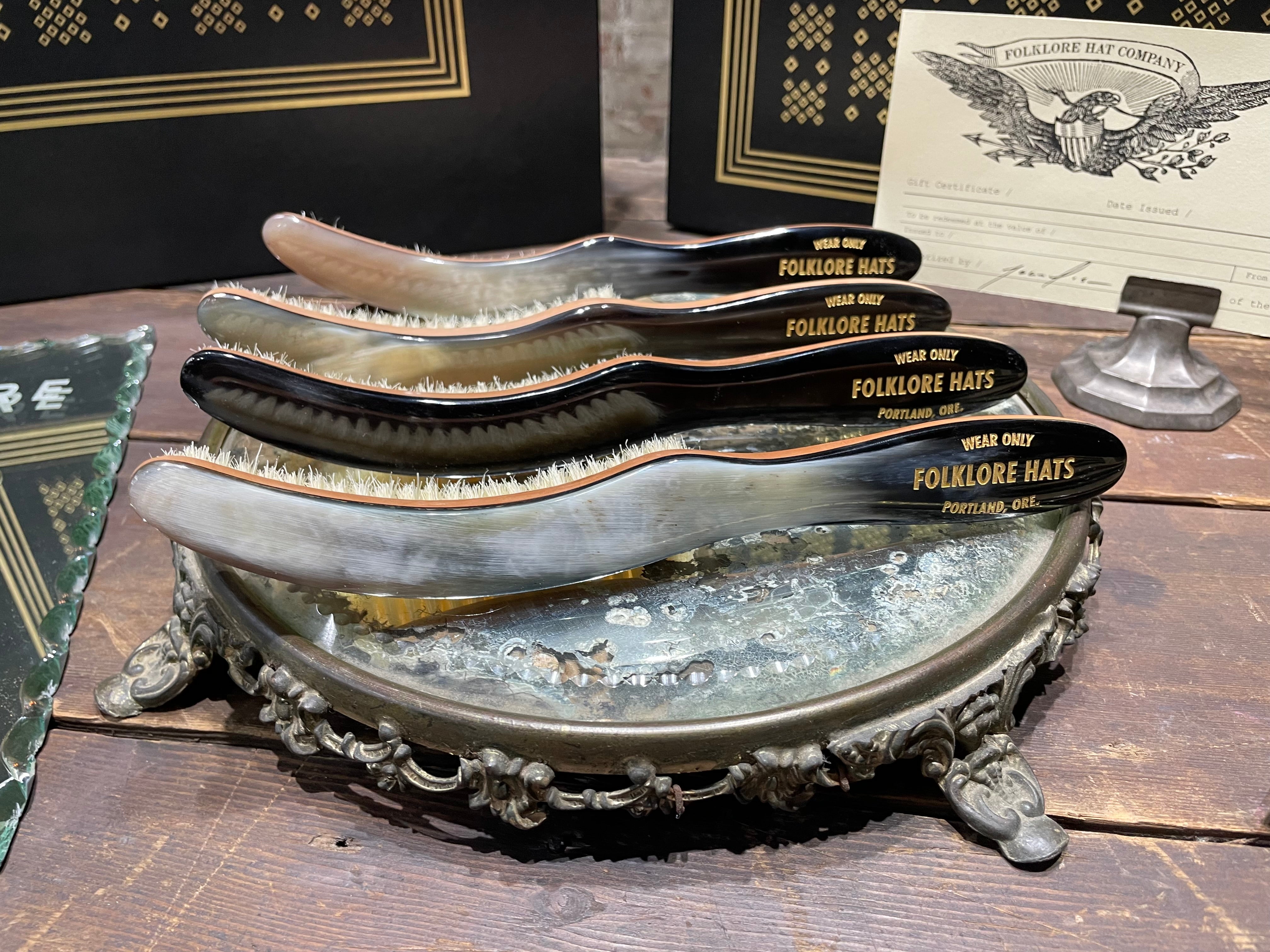 This Is Folklore Boar Bristle Hat Brush