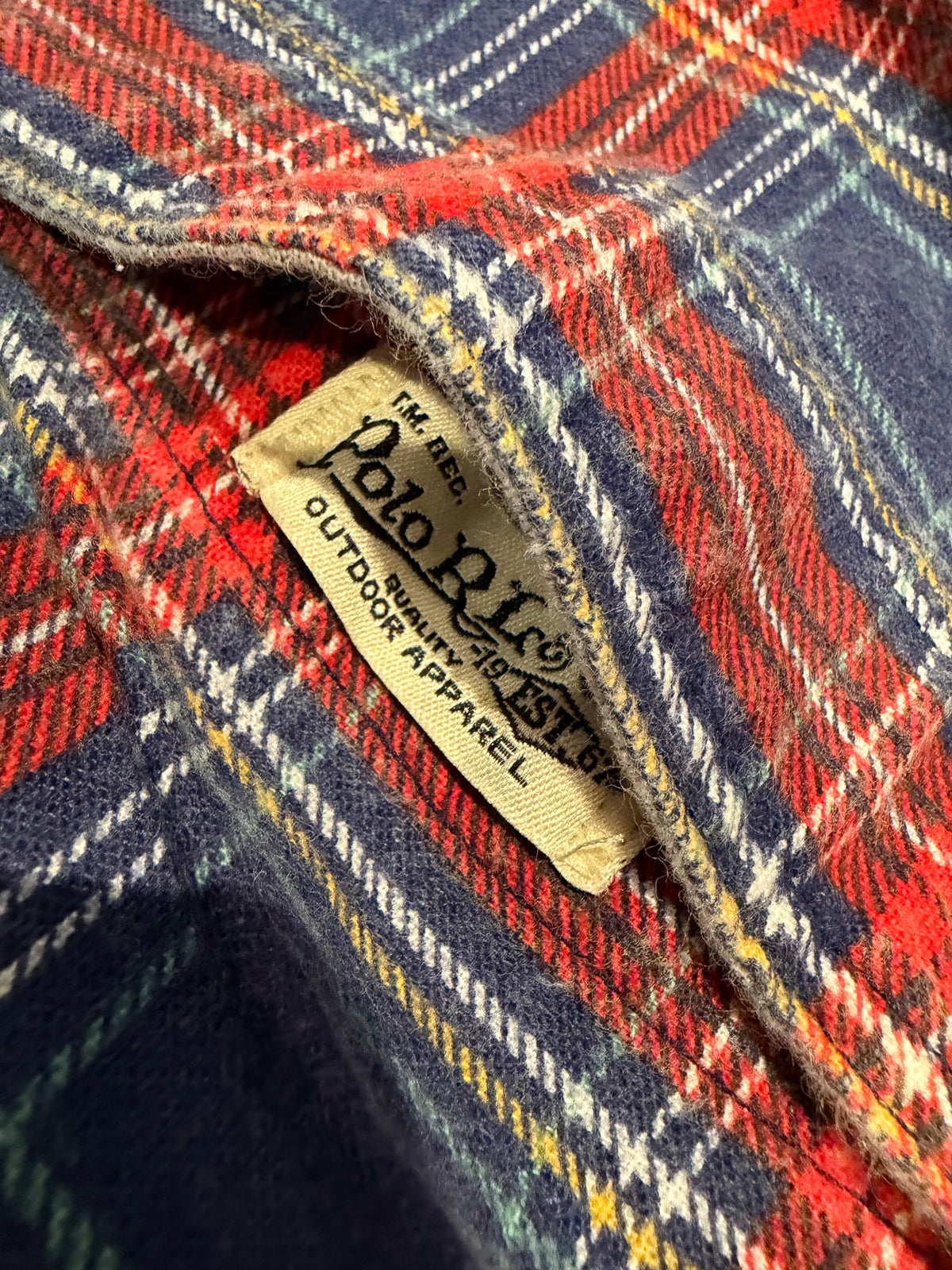 Classic Fit Plaid Flannel Workshirt