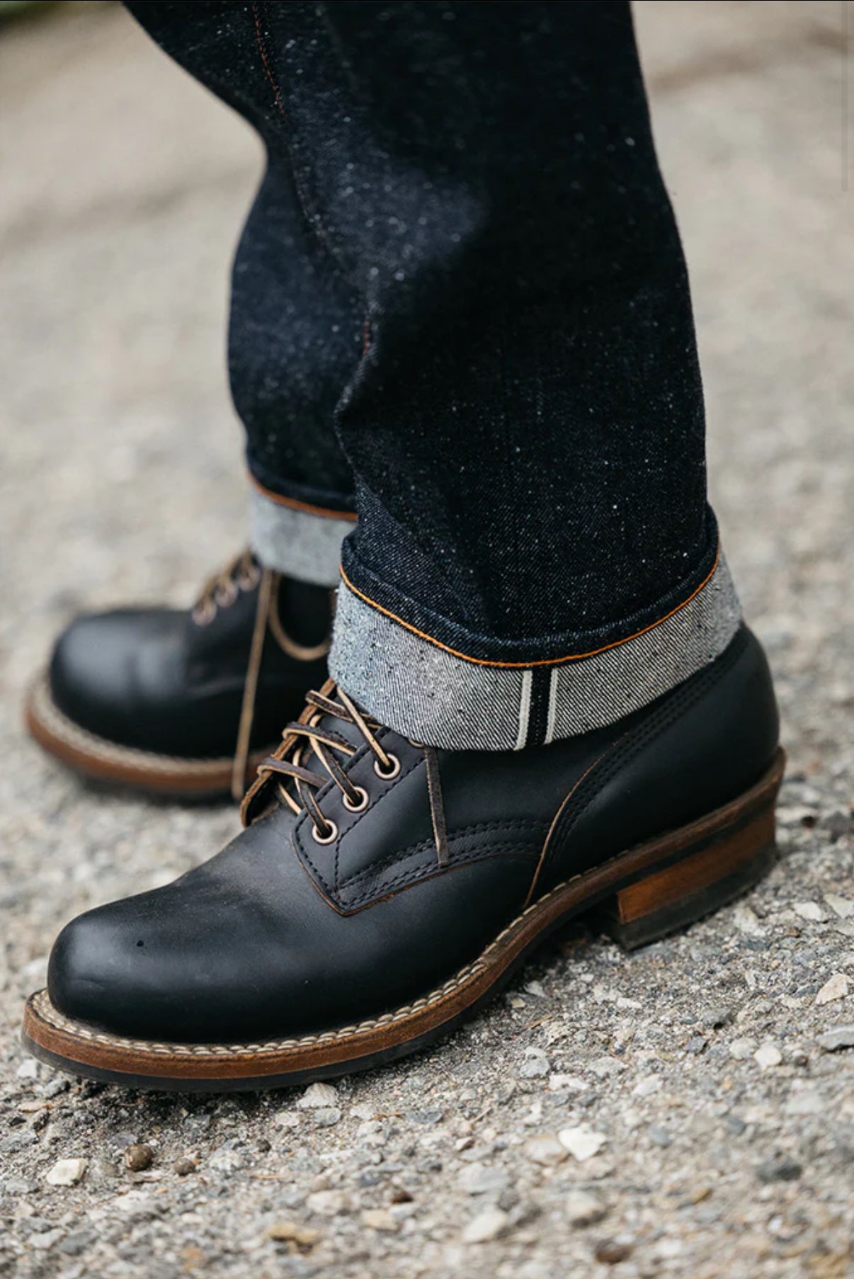 The Hammer Straight Old Nep Indigo - Raw 13.5oz Selvedge