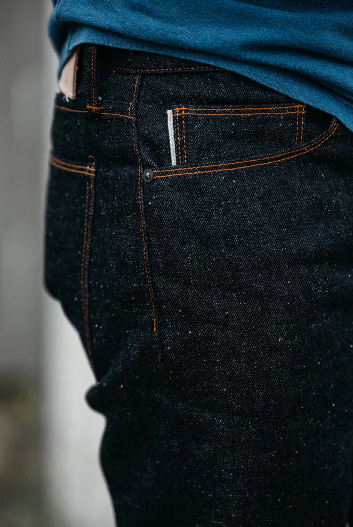 The Hammer Straight Old Nep Indigo - Raw 13.5oz Selvedge