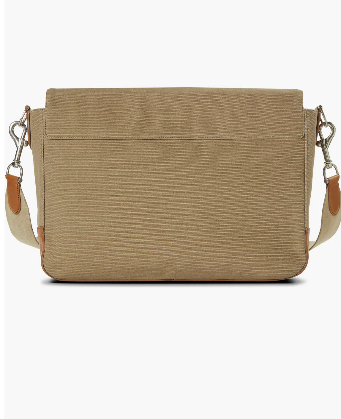 Canfield Relaxed Messenger - Tan/Taupe Canvass