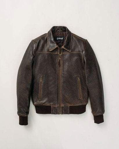 Women's Lambskin A-2 Inspired Flight Jacket