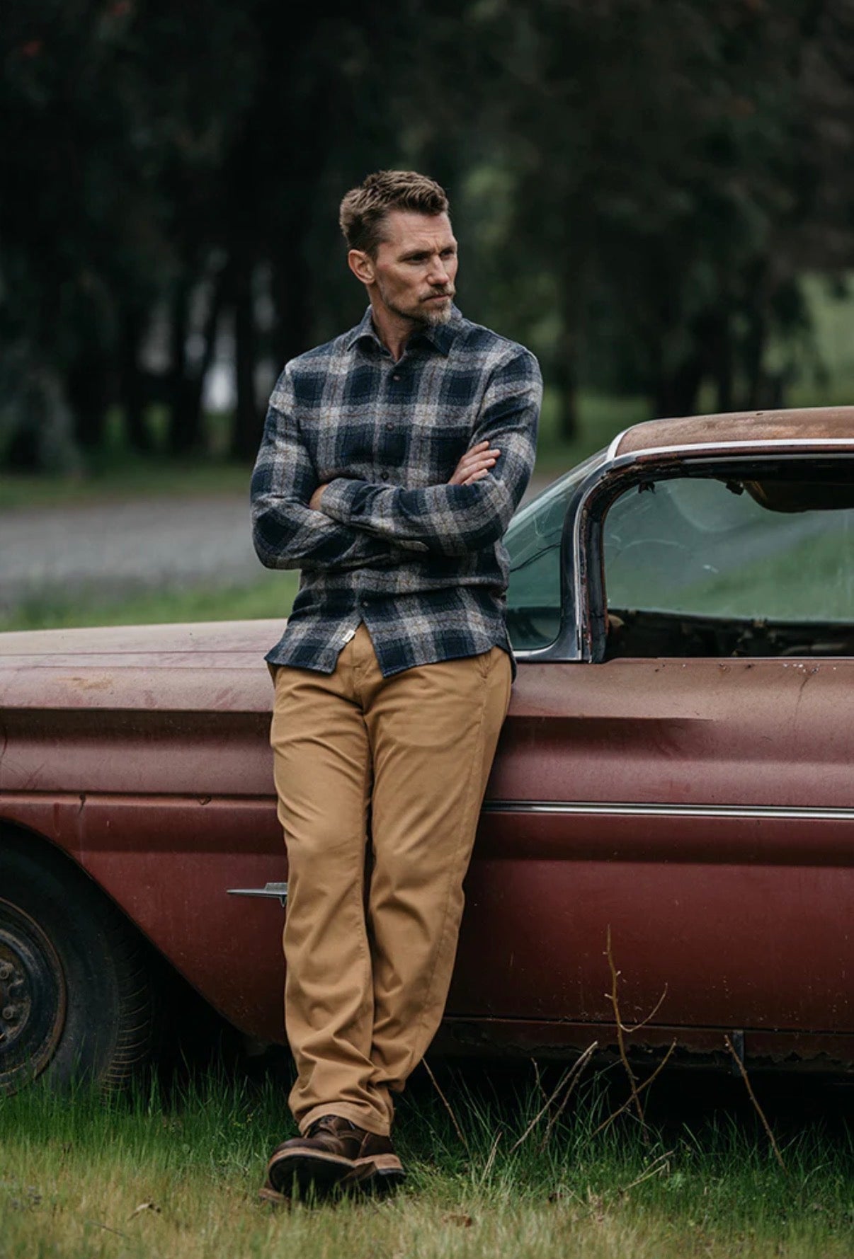 The Pipe Straight Denit® Chino - Khaki