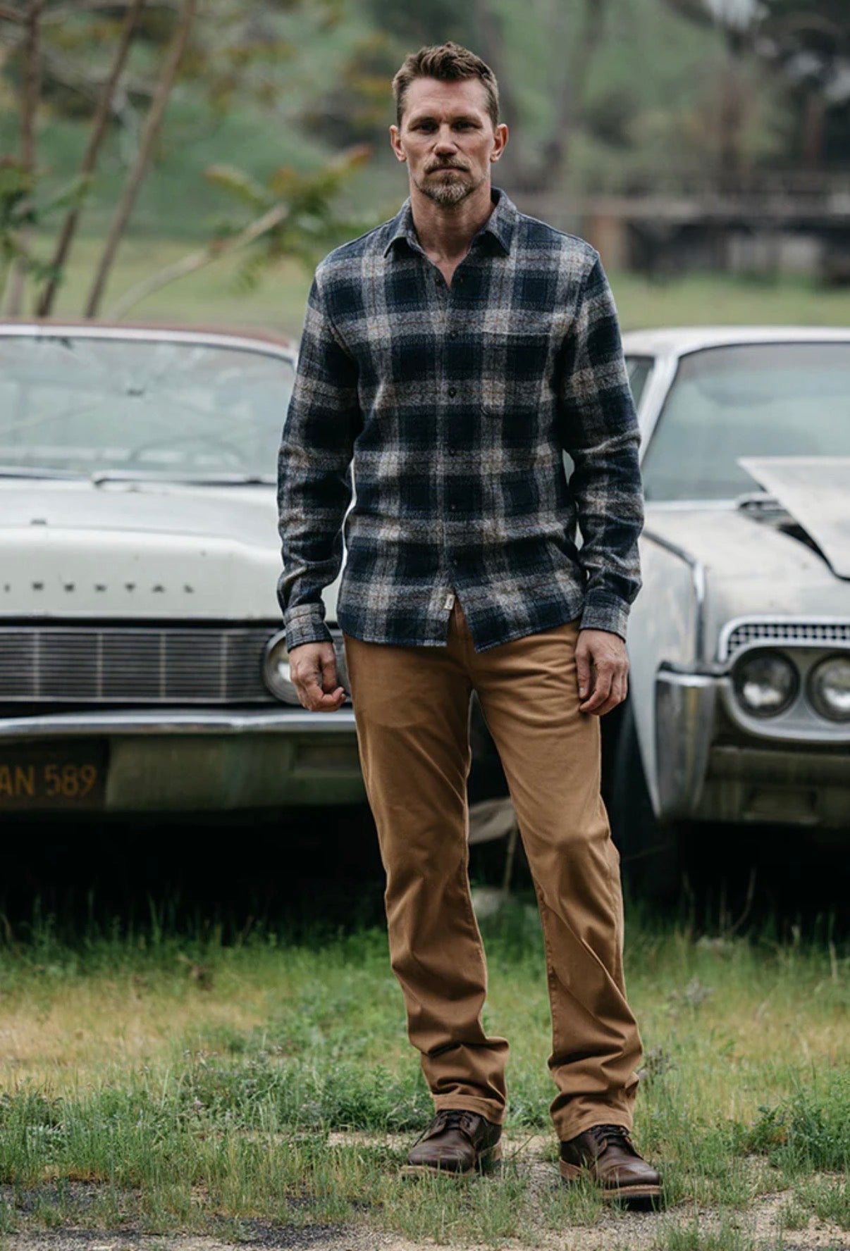 The Pipe Straight Denit® Chino - Khaki