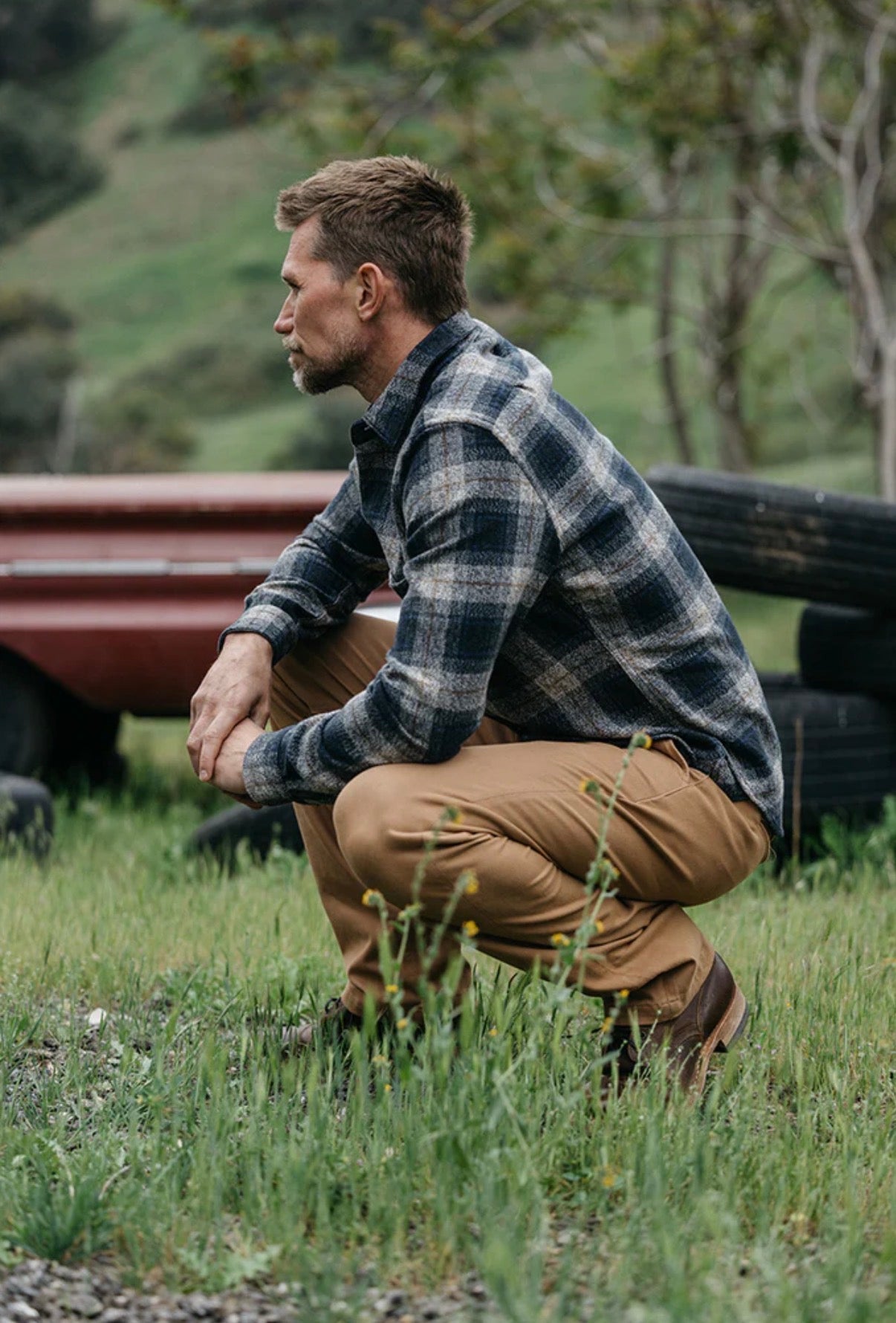 The Pipe Straight Denit® Chino - Khaki