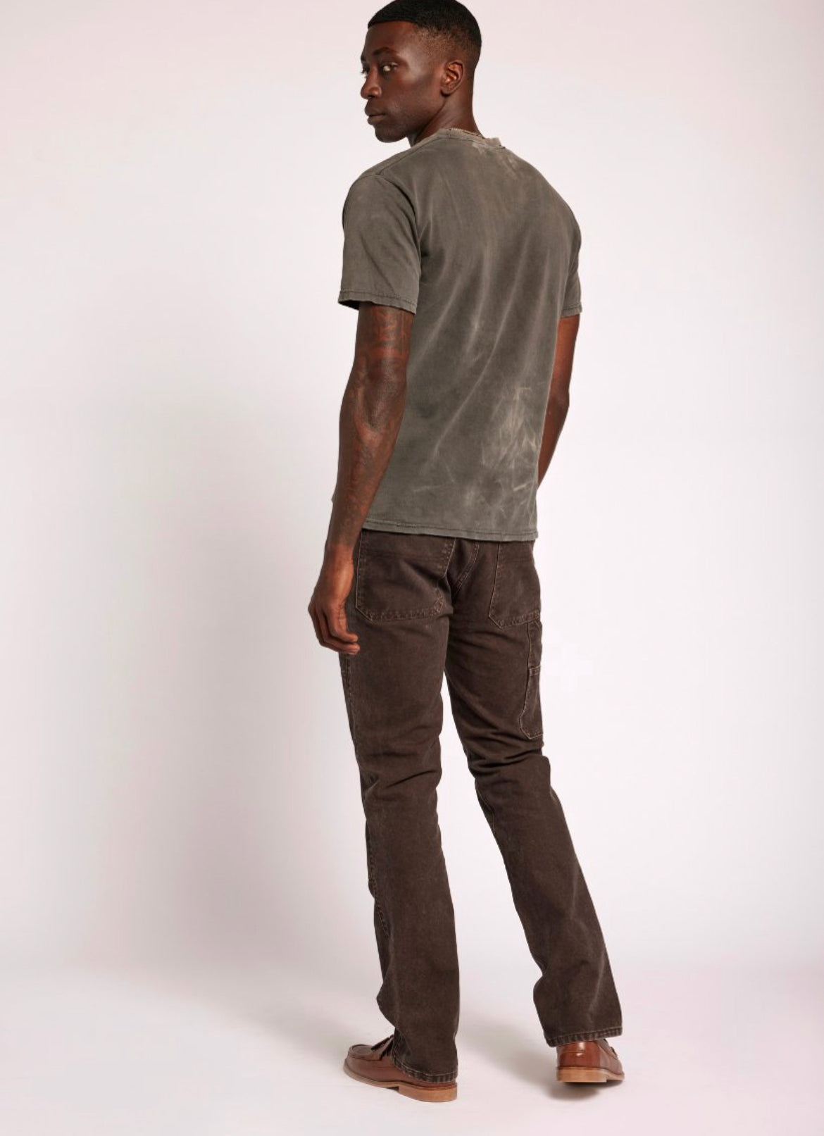 THE WILLIAMS PANT - DARK BROWN