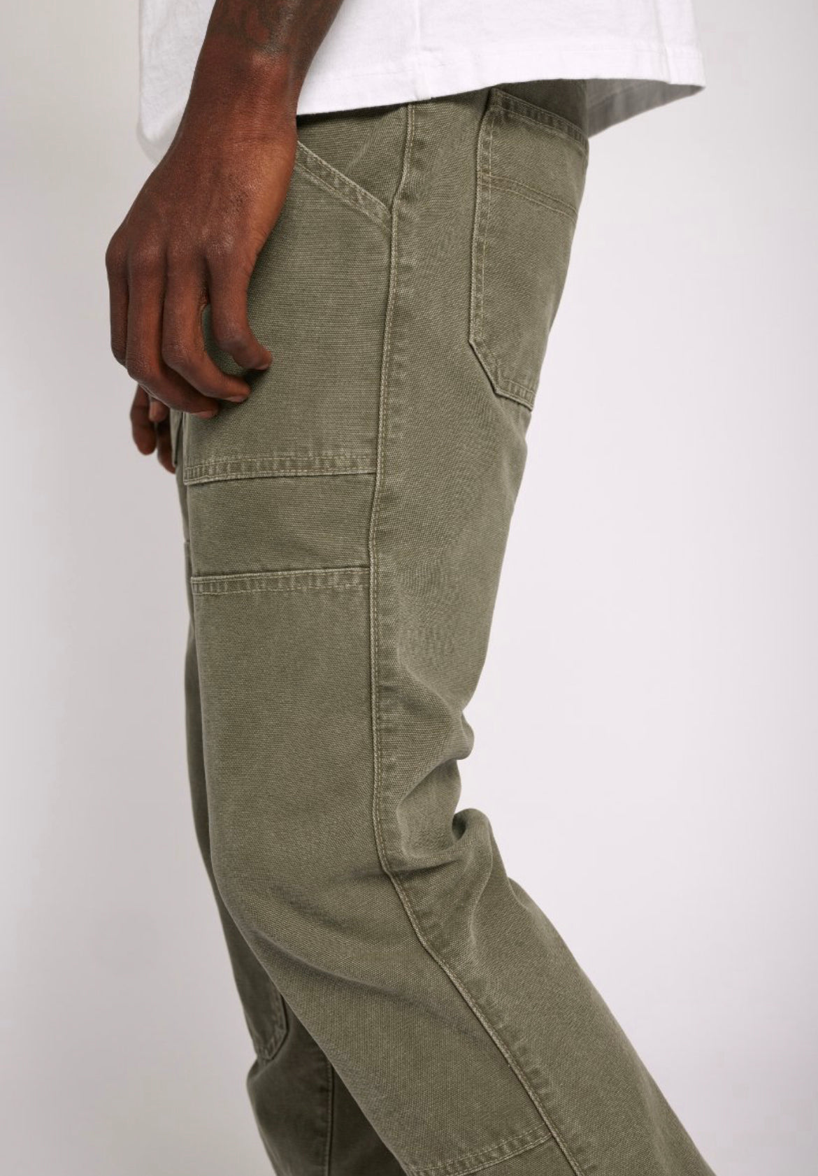 THE WILLIAMS PANT - ARMY GREEN