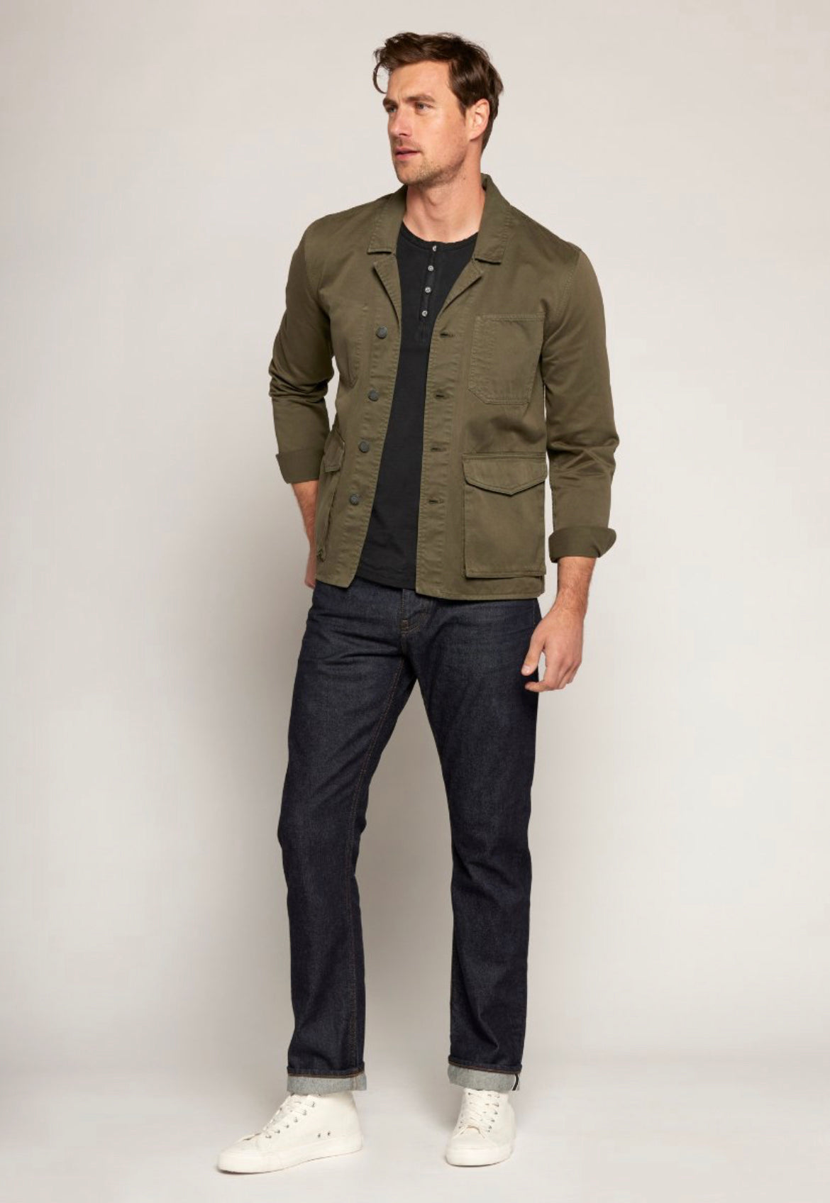 THE BLAZER - ARMY GREEN