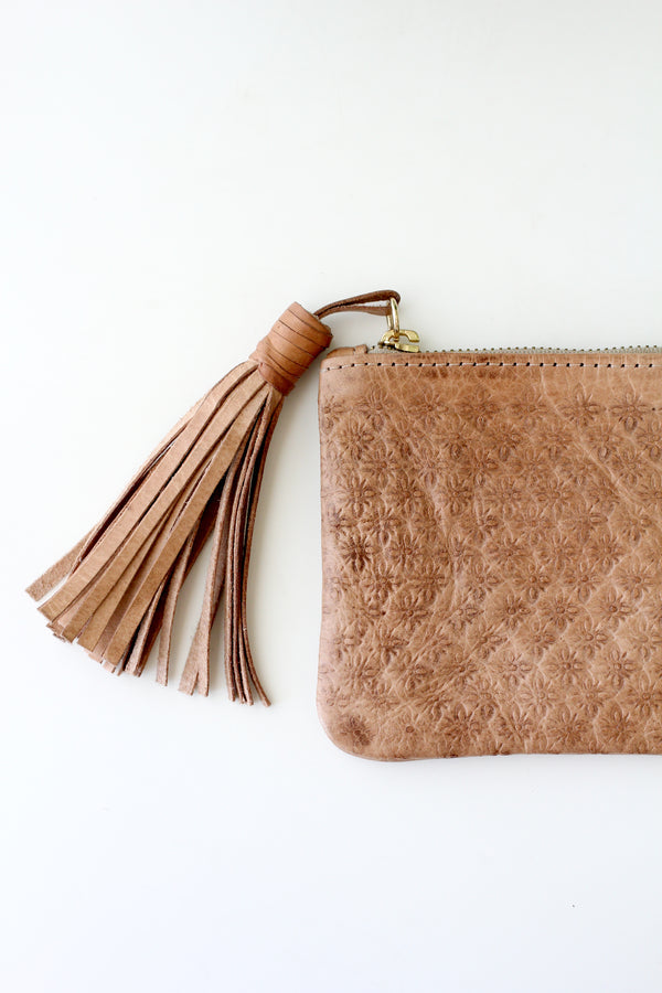 BLOSSOM TASSEL POUCH