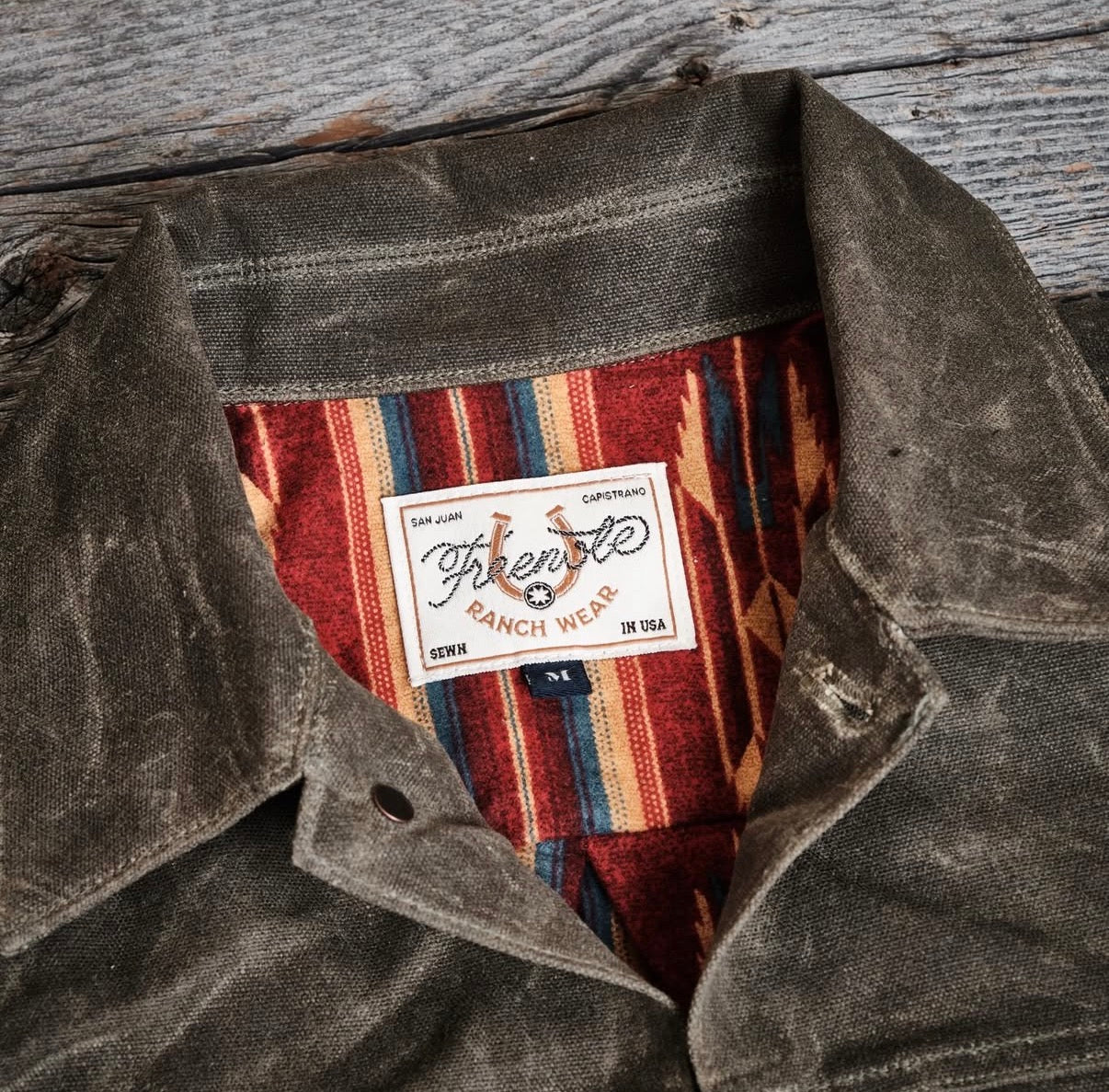 FARO TOBACCO HEAVY WAXED CANVAS RED SOUTHWEST