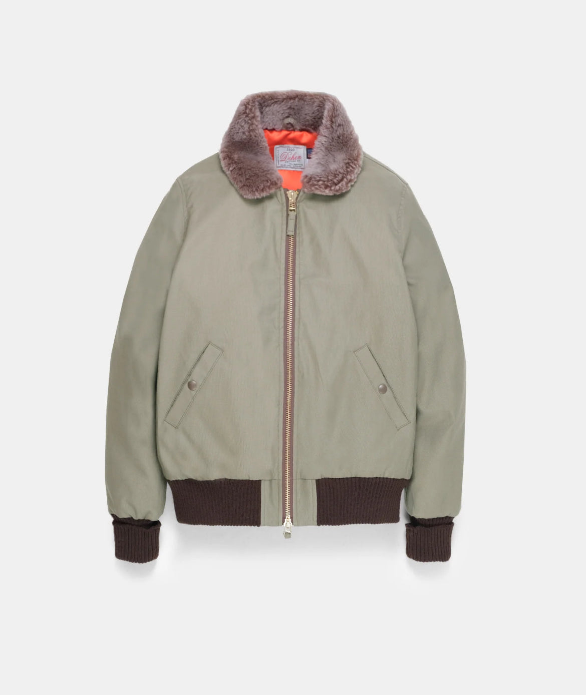 Dehen Flyer’s Club Jacket - Olive / Kodiak