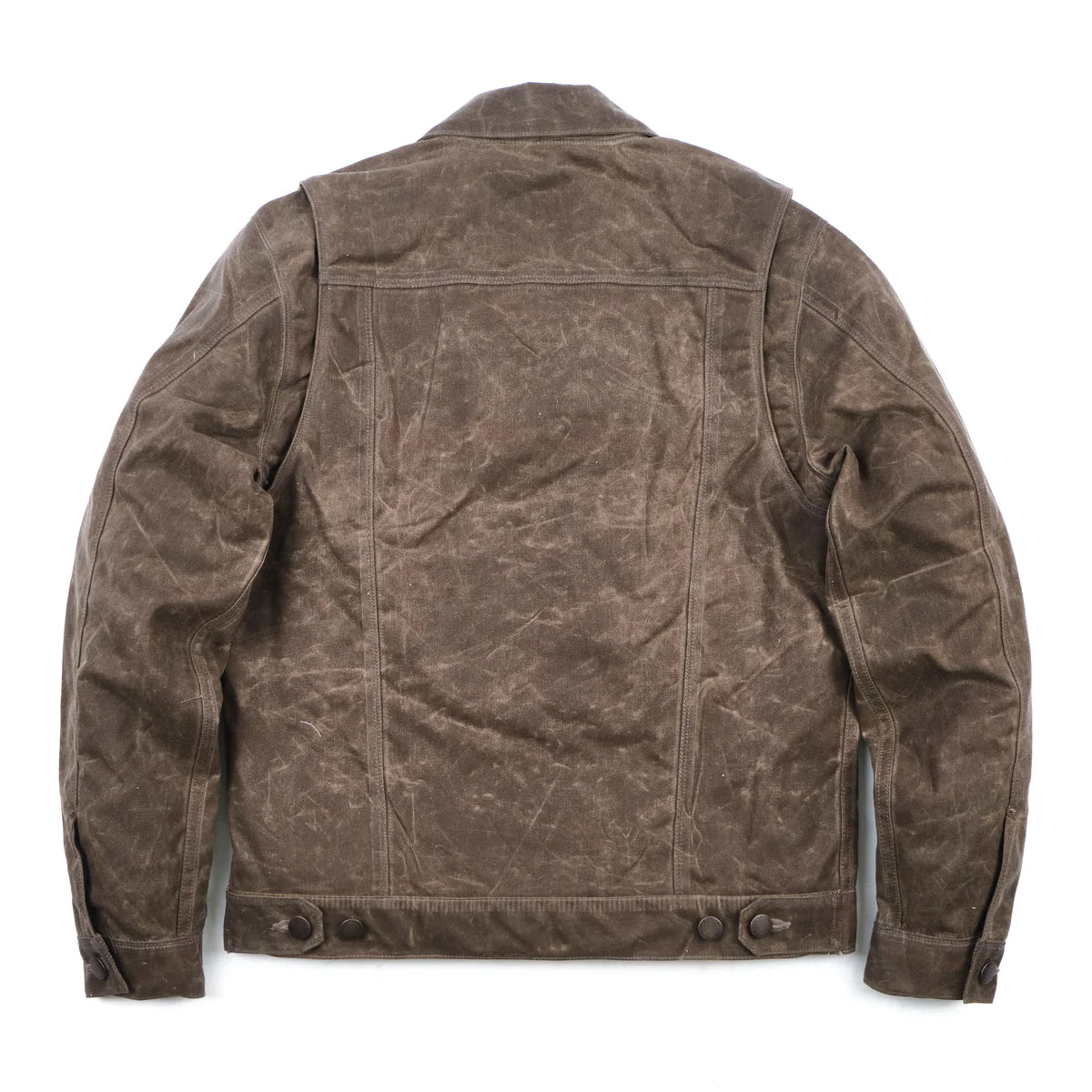 RIDERS JACKET WAXED CANVAS OAK