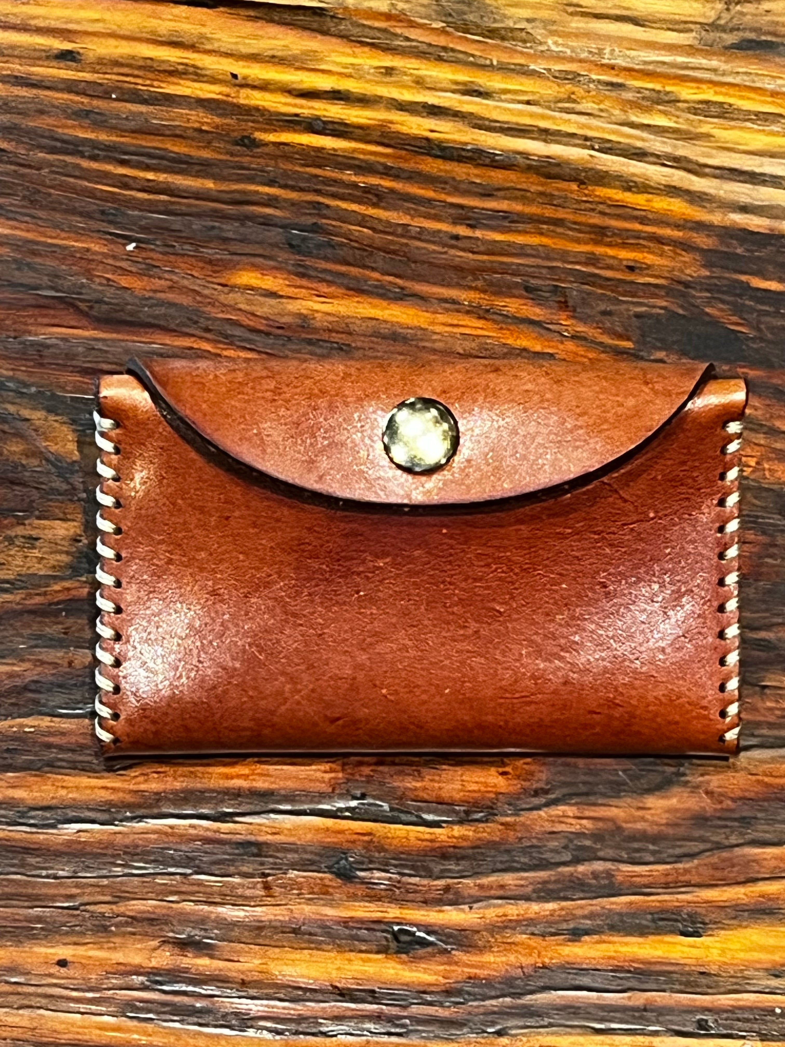 Golden Slim Snap Wallet