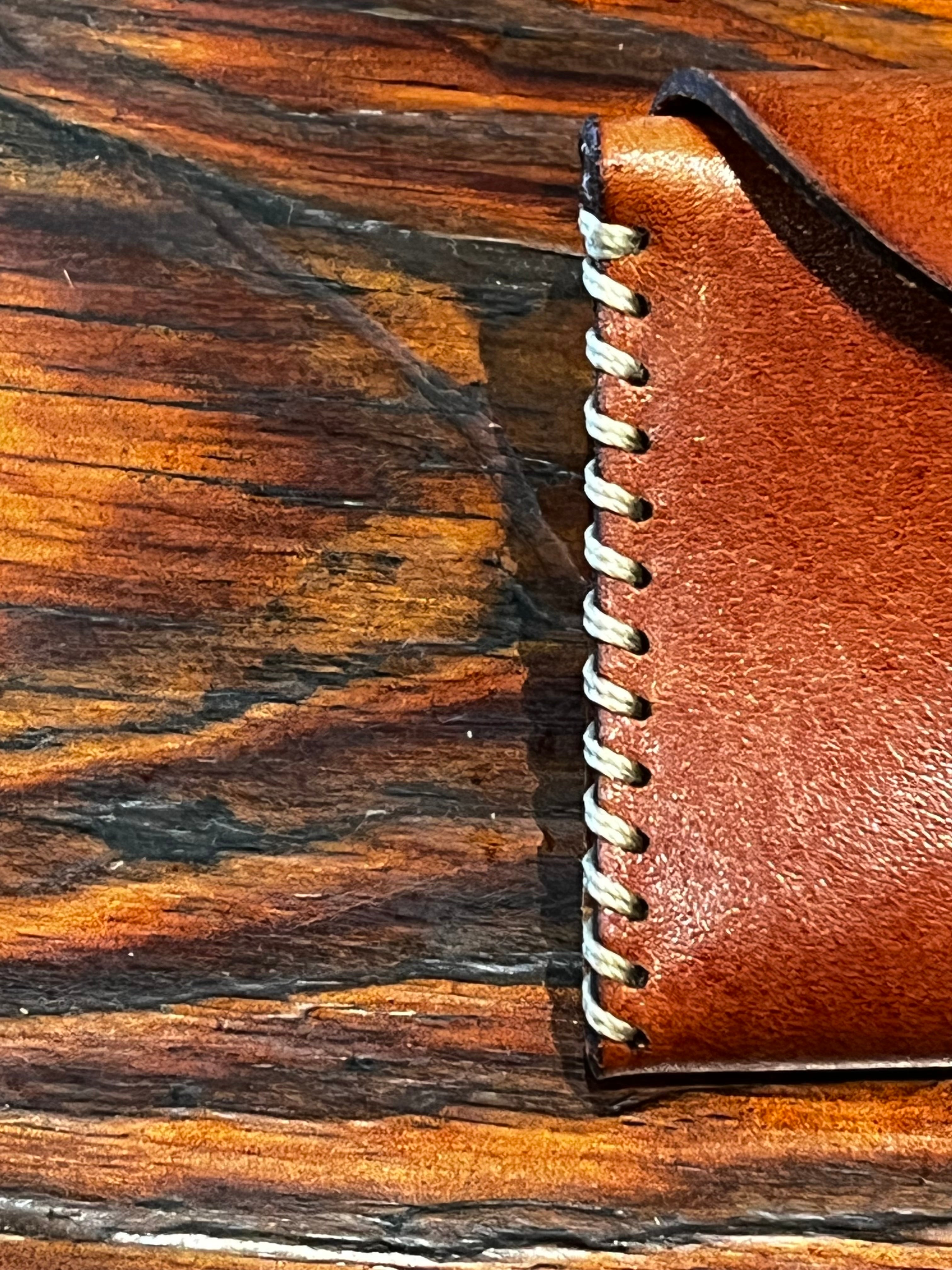 Golden Slim Snap Wallet