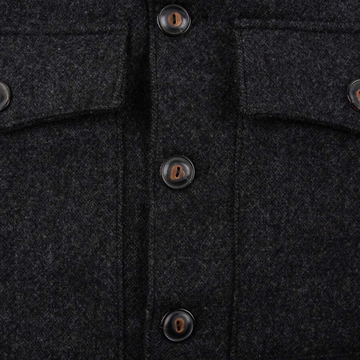 MIDWAY WOOL CPO CHARCOAL