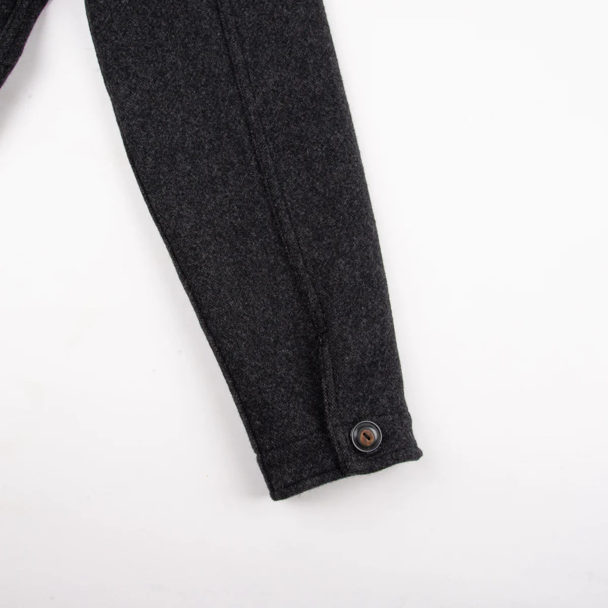 MIDWAY WOOL CPO CHARCOAL