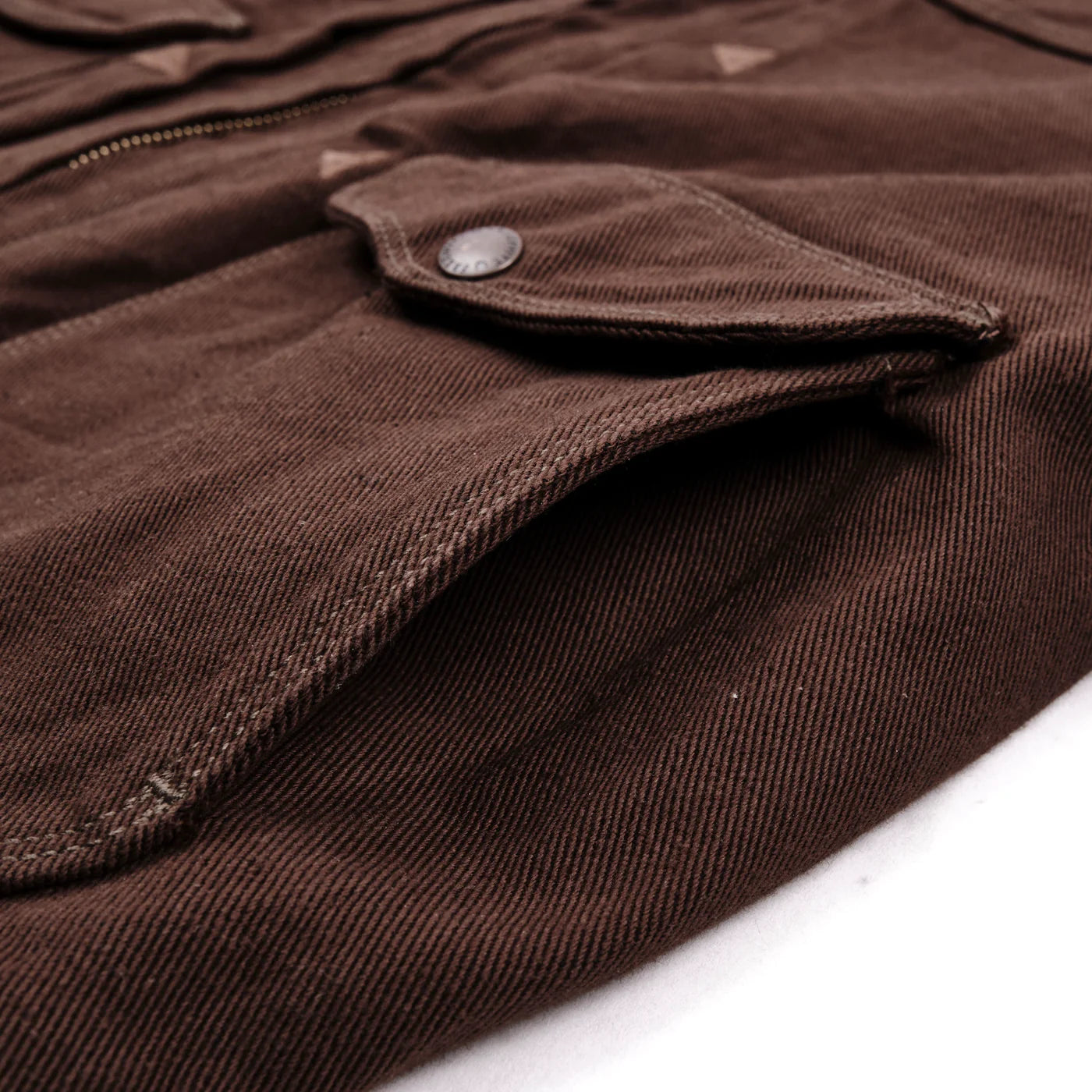 FARO JACKET BROWN DENIM