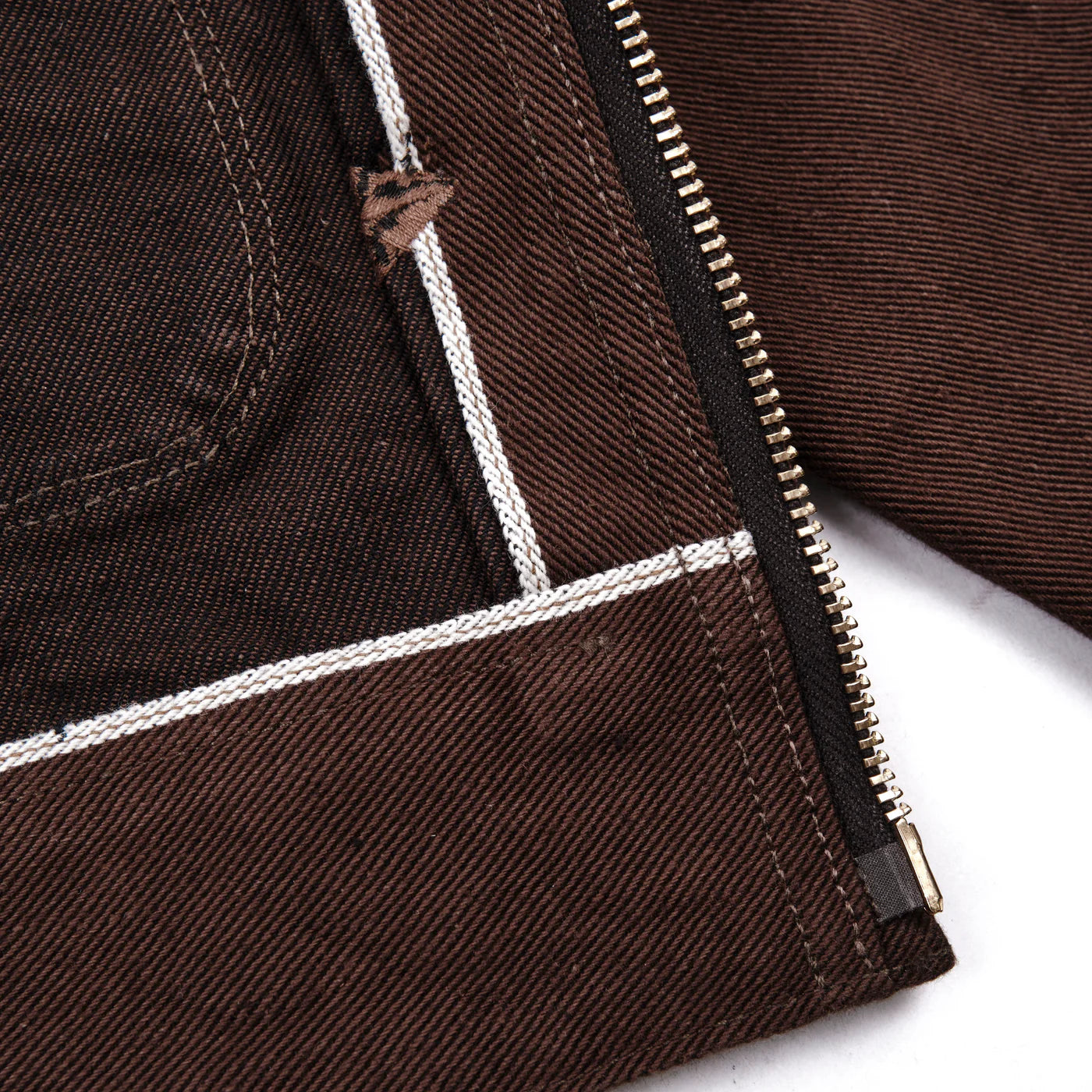 FARO JACKET BROWN DENIM