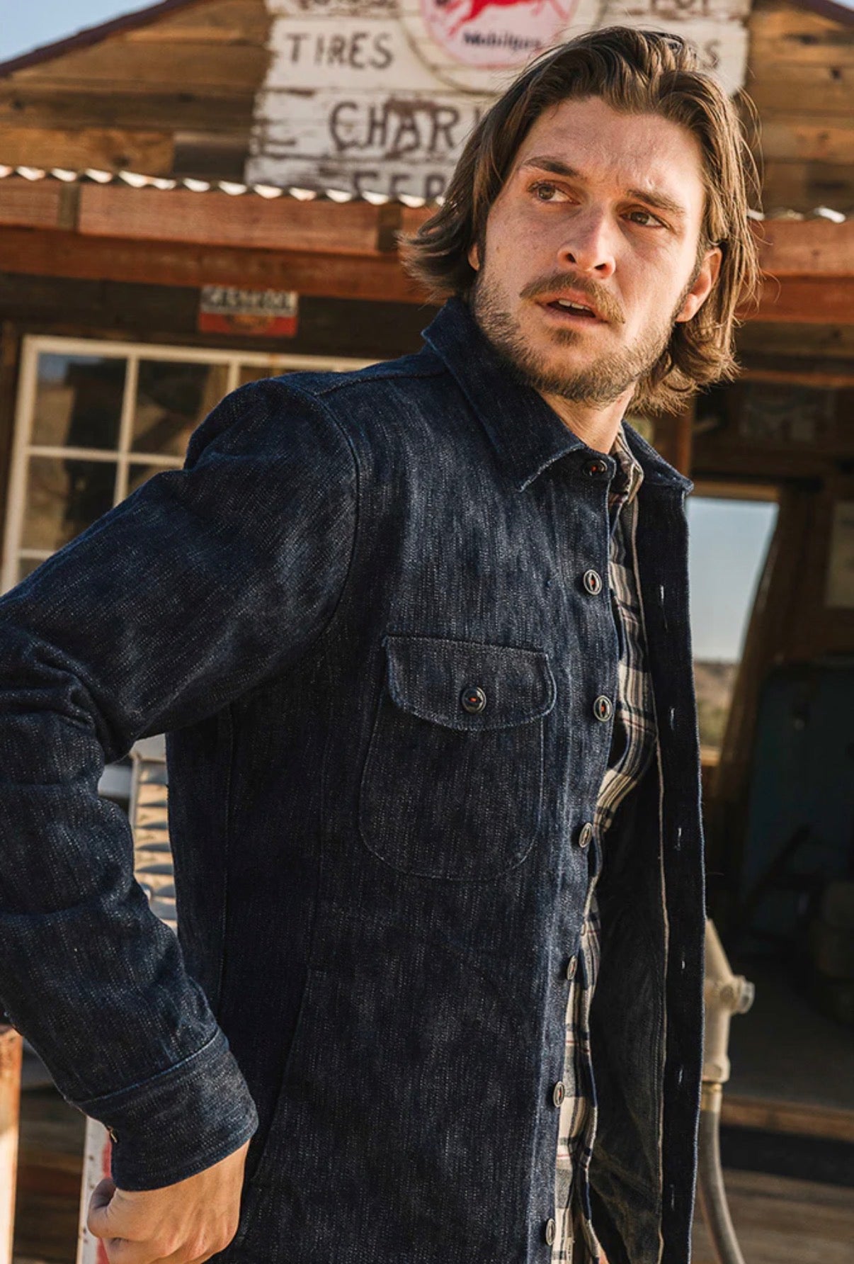 The Anvil Monster Slub - Indigo Rinse 17oz Selvedge