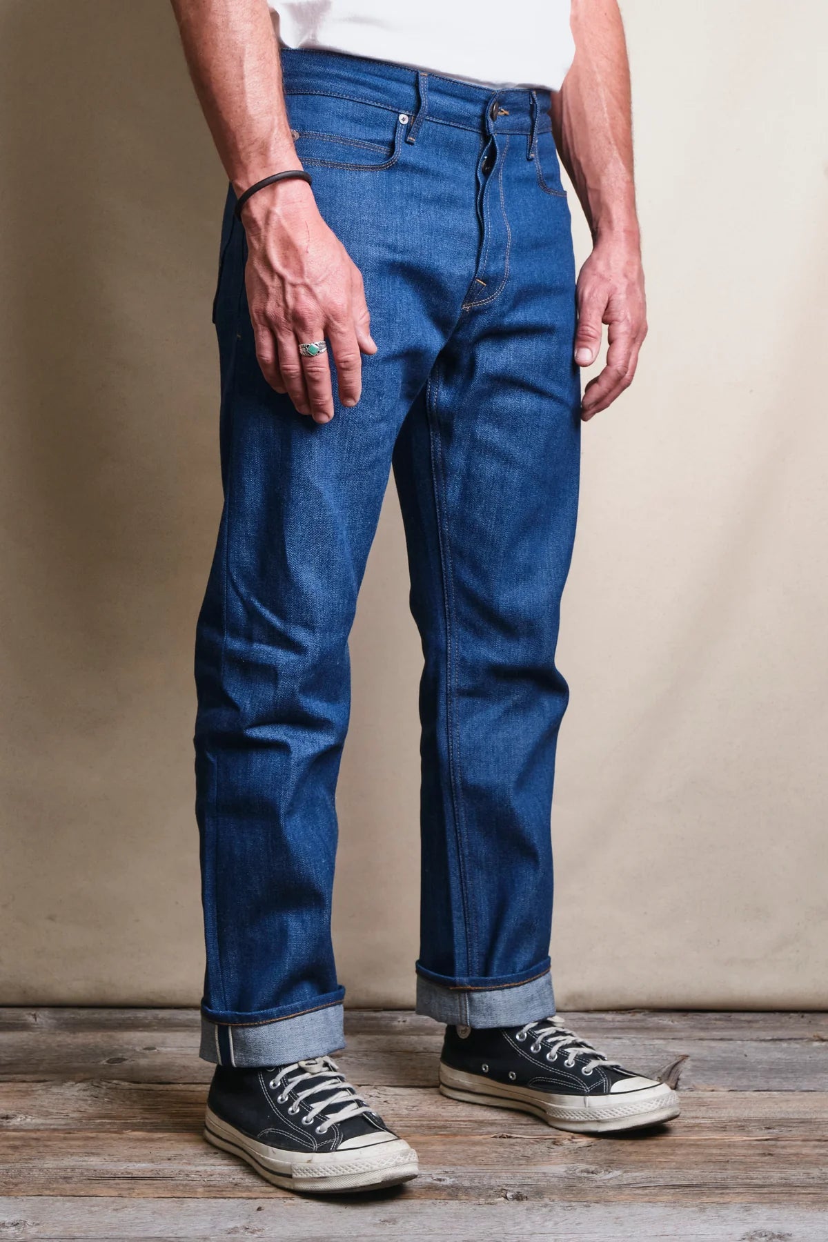 Trabuco Classic Straight 12 Ounce Vintage Blue Denim