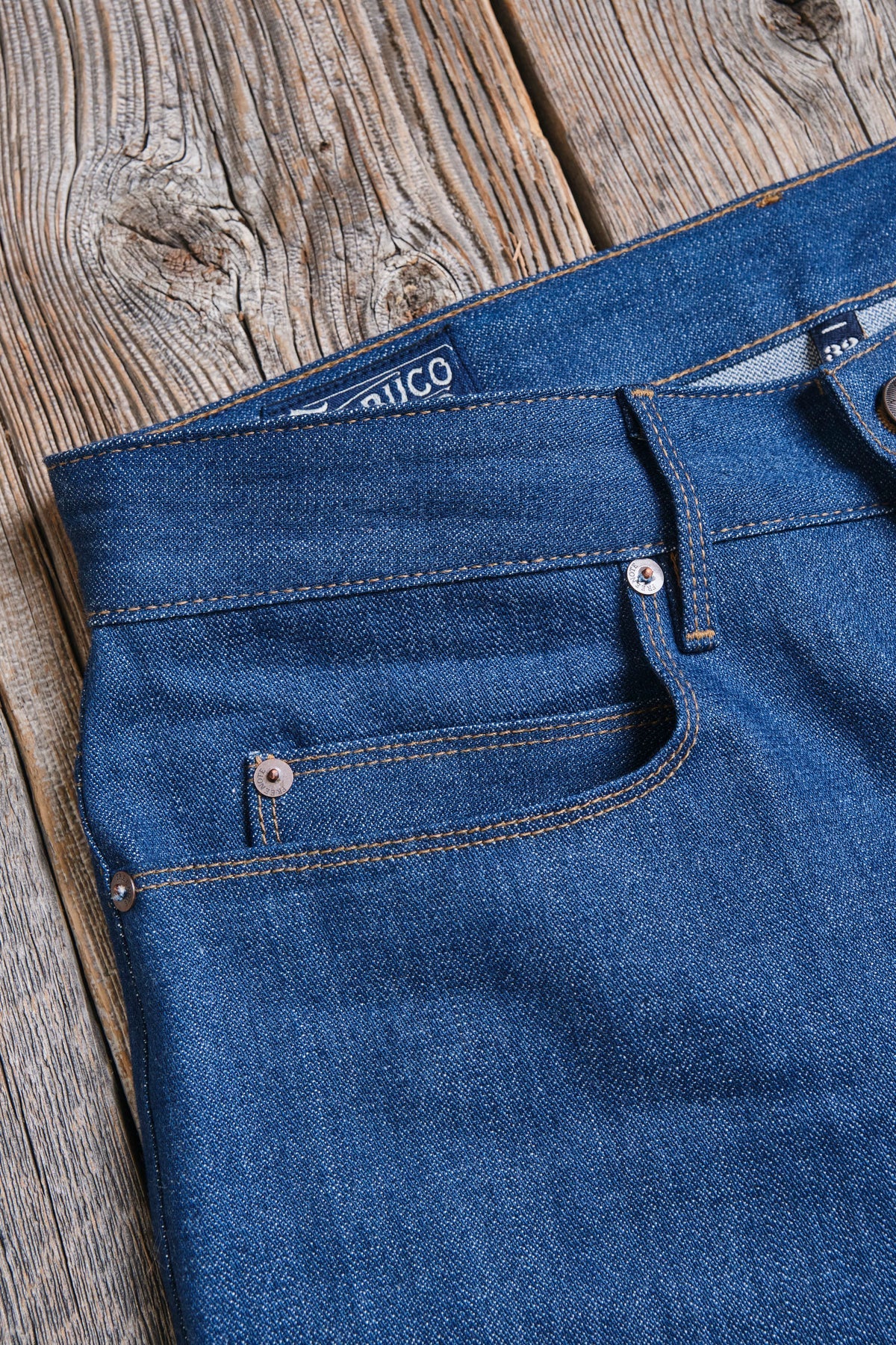 Trabuco Classic Straight 12 Ounce Vintage Blue Denim