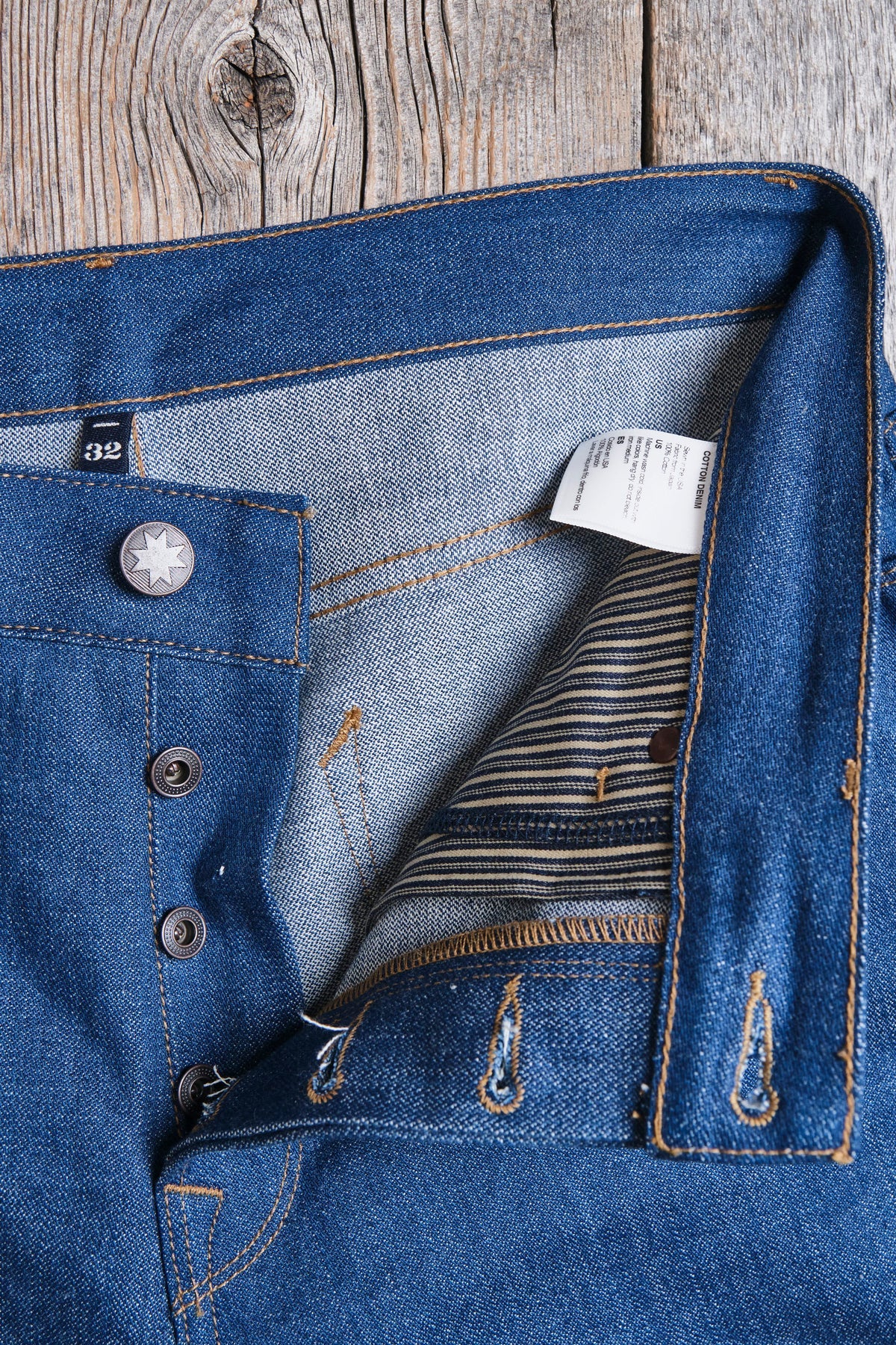 Trabuco Classic Straight 12 Ounce Vintage Blue Denim