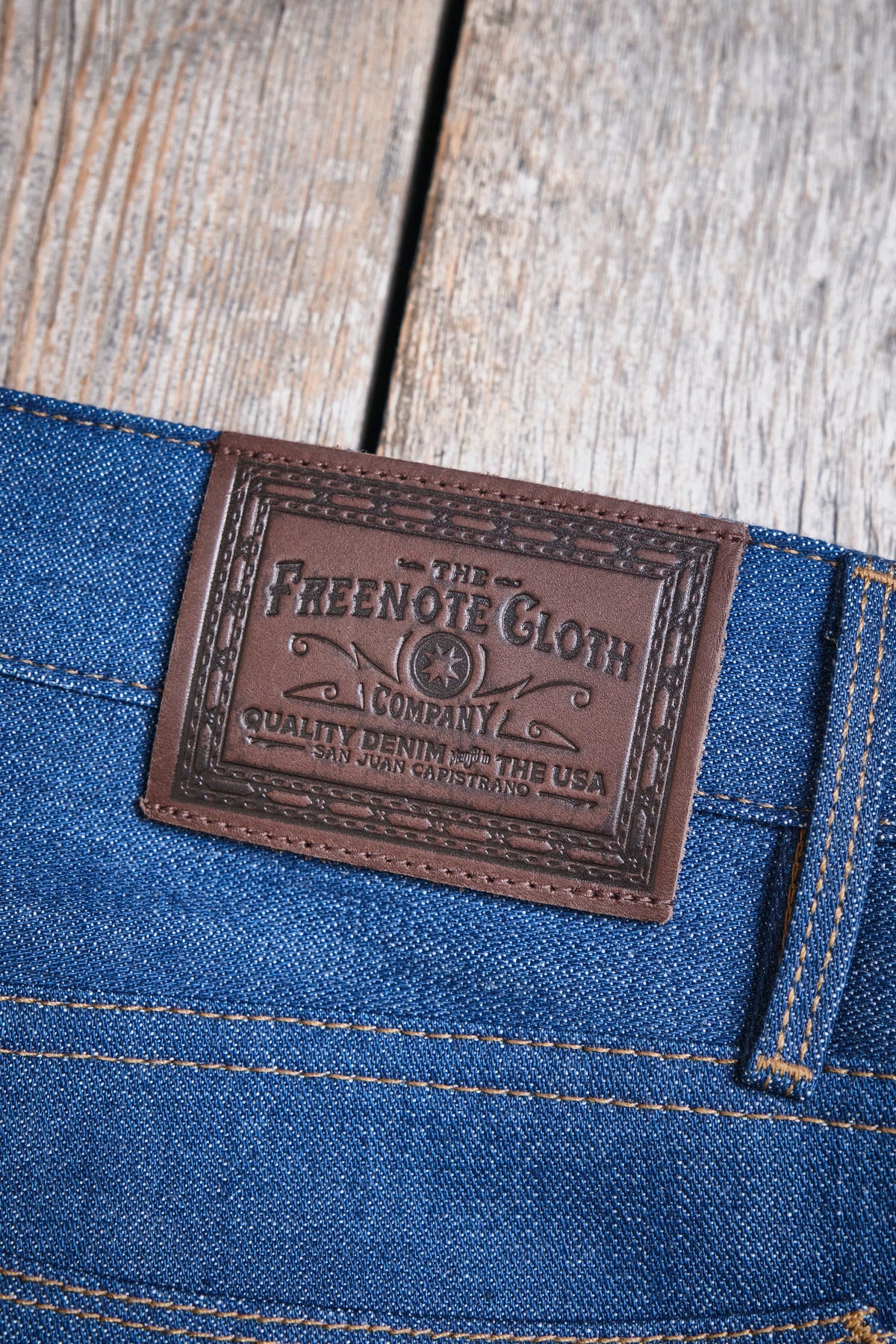 Trabuco Classic Straight 12 Ounce Vintage Blue Denim