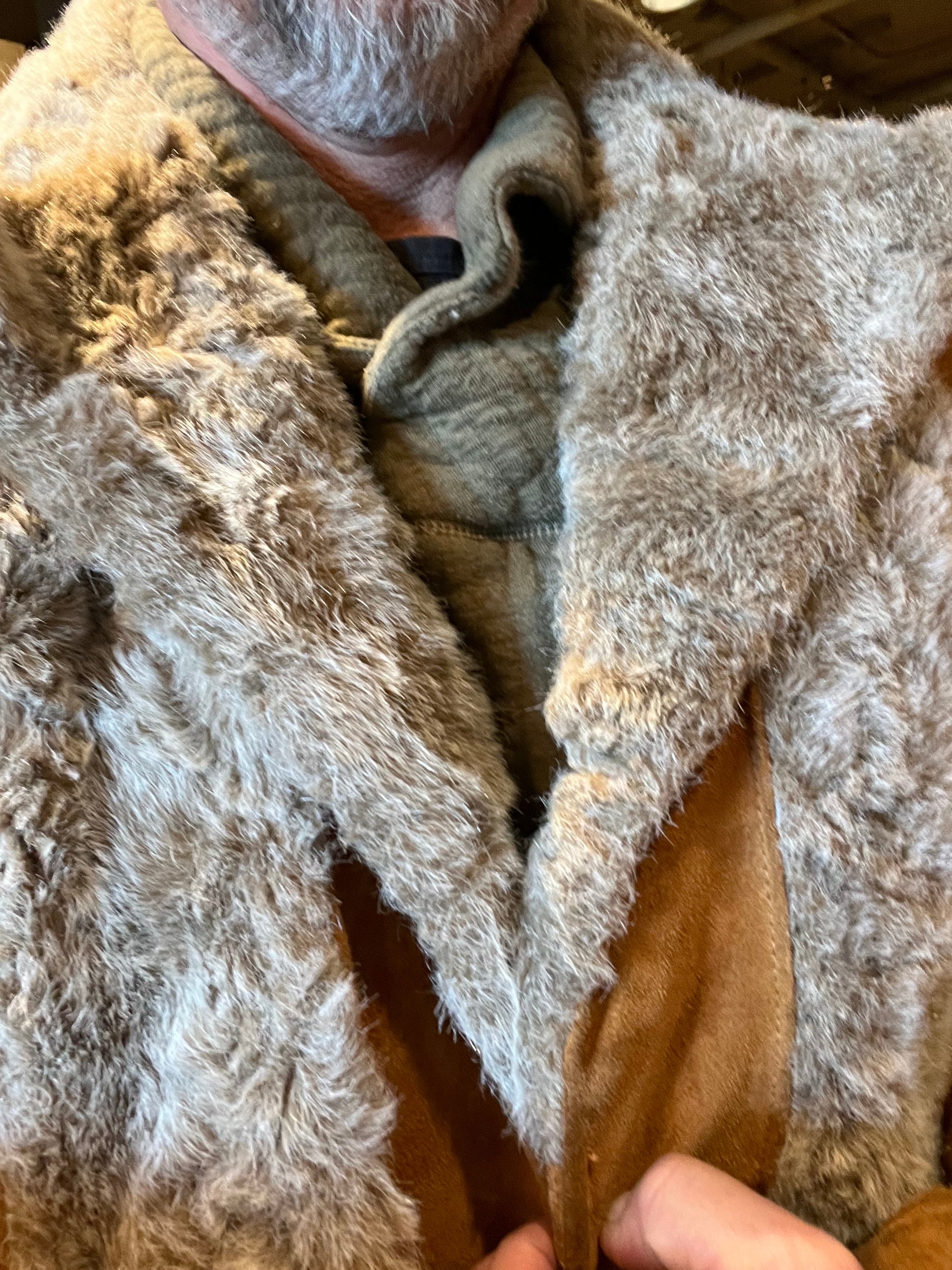 Rare Vintage Schott Men's Suede Belted Coat