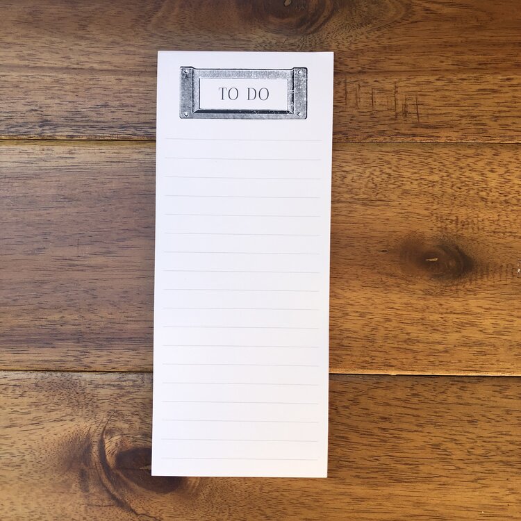 To Do Note Pad