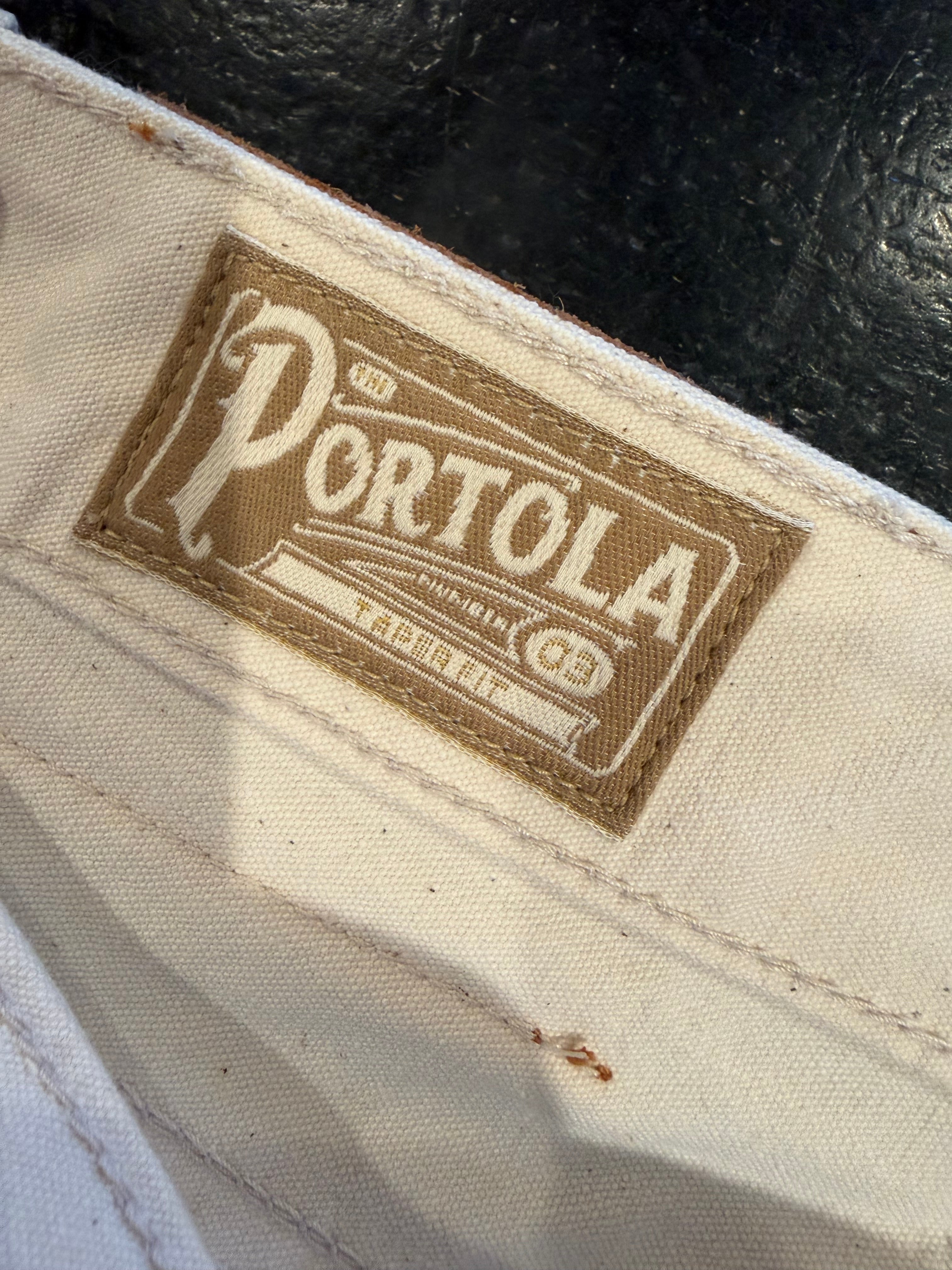 PORTOLA CLASSIC TAPER 11 OUNCE NATURAL RINSED DENIM
