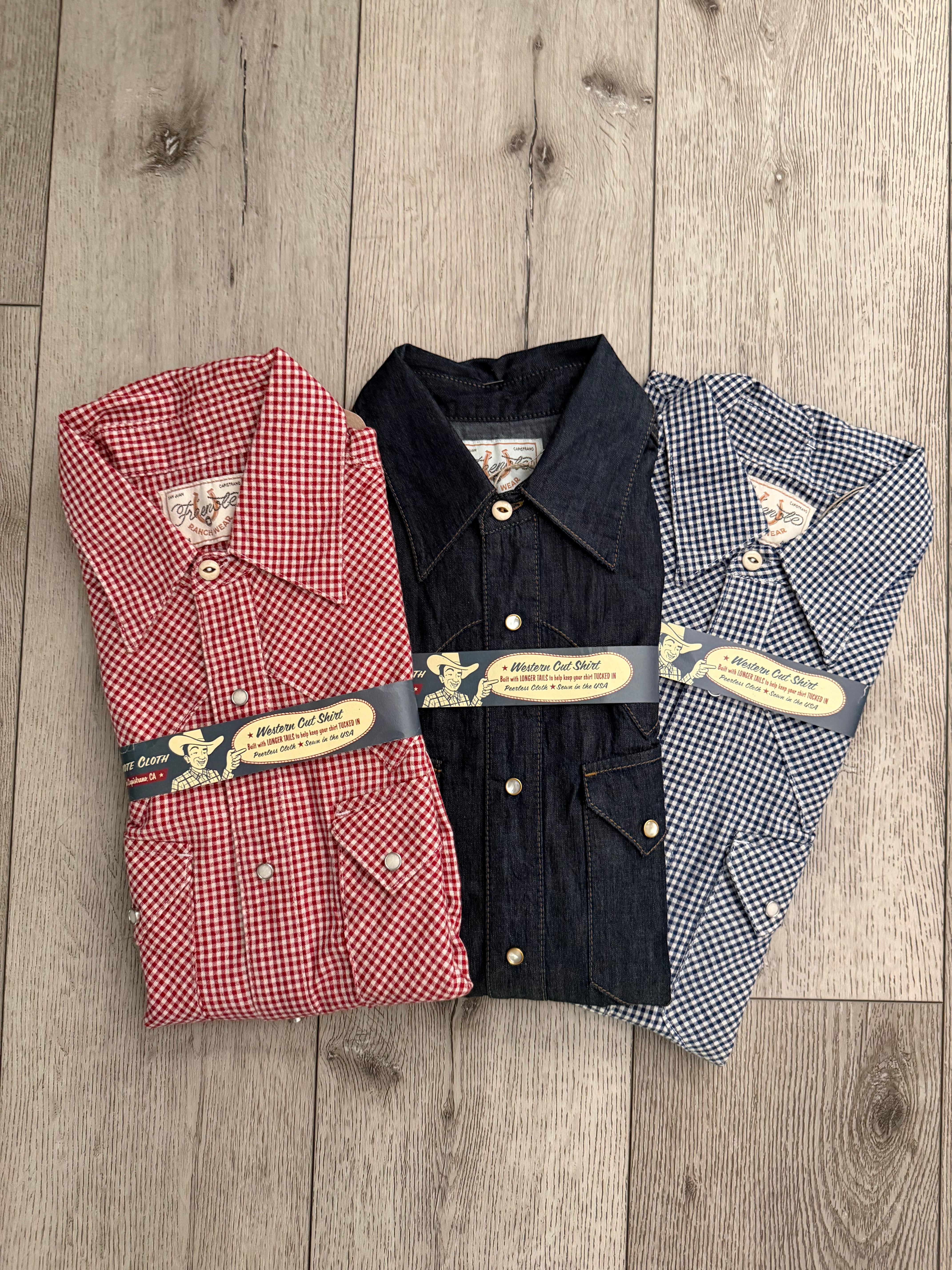 NORTHFOLK BLUE GINGHAM