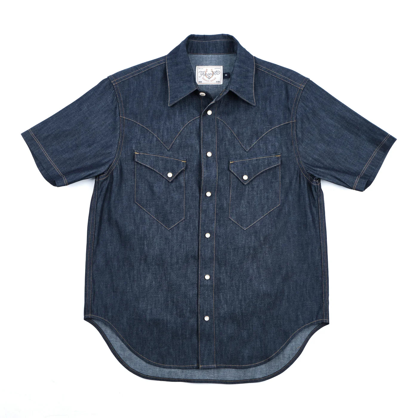 NORTHFOLK SS 6 OUNCE RINSED DENIM