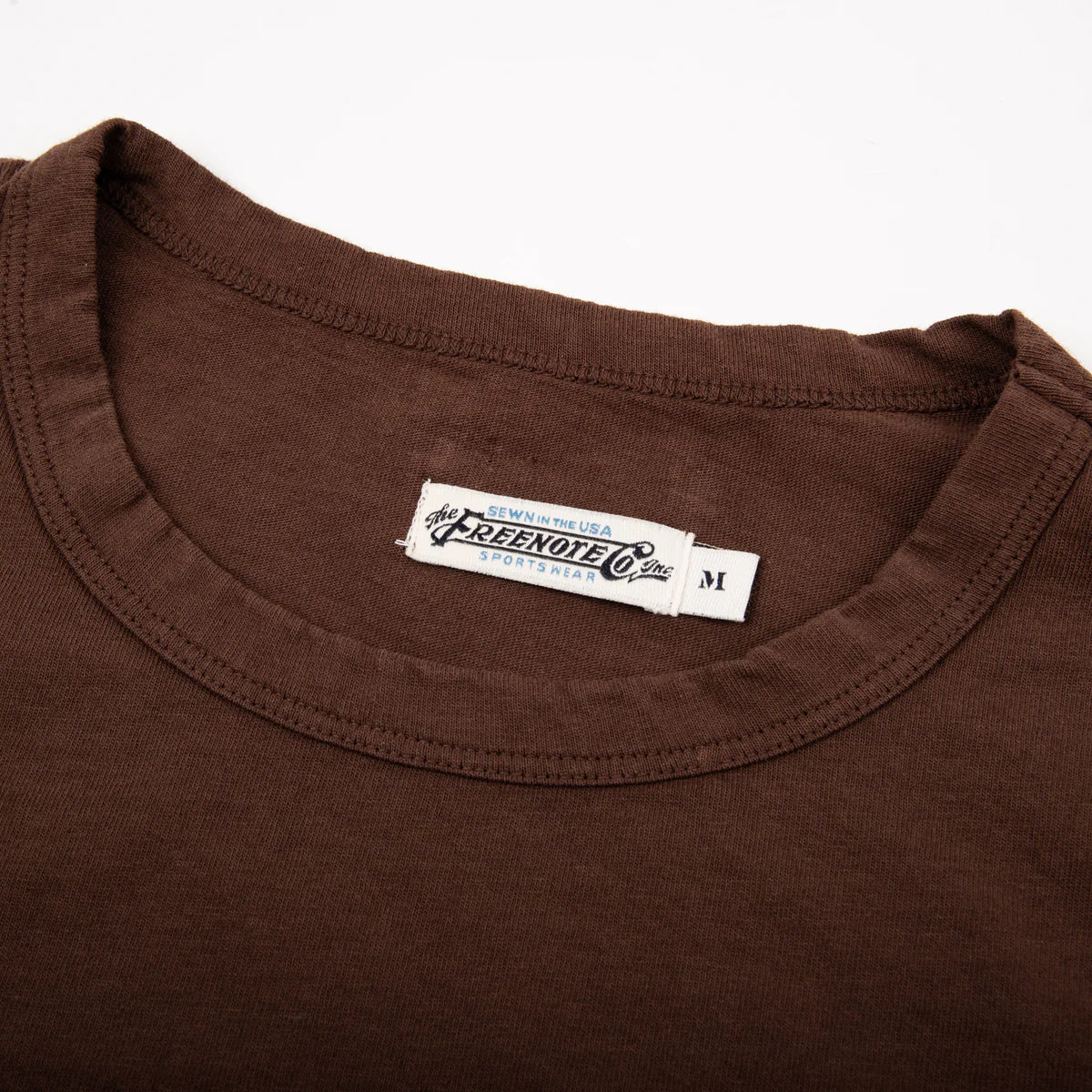 9 OUNCE POCKET T-SHIRT - CHOCOLATE