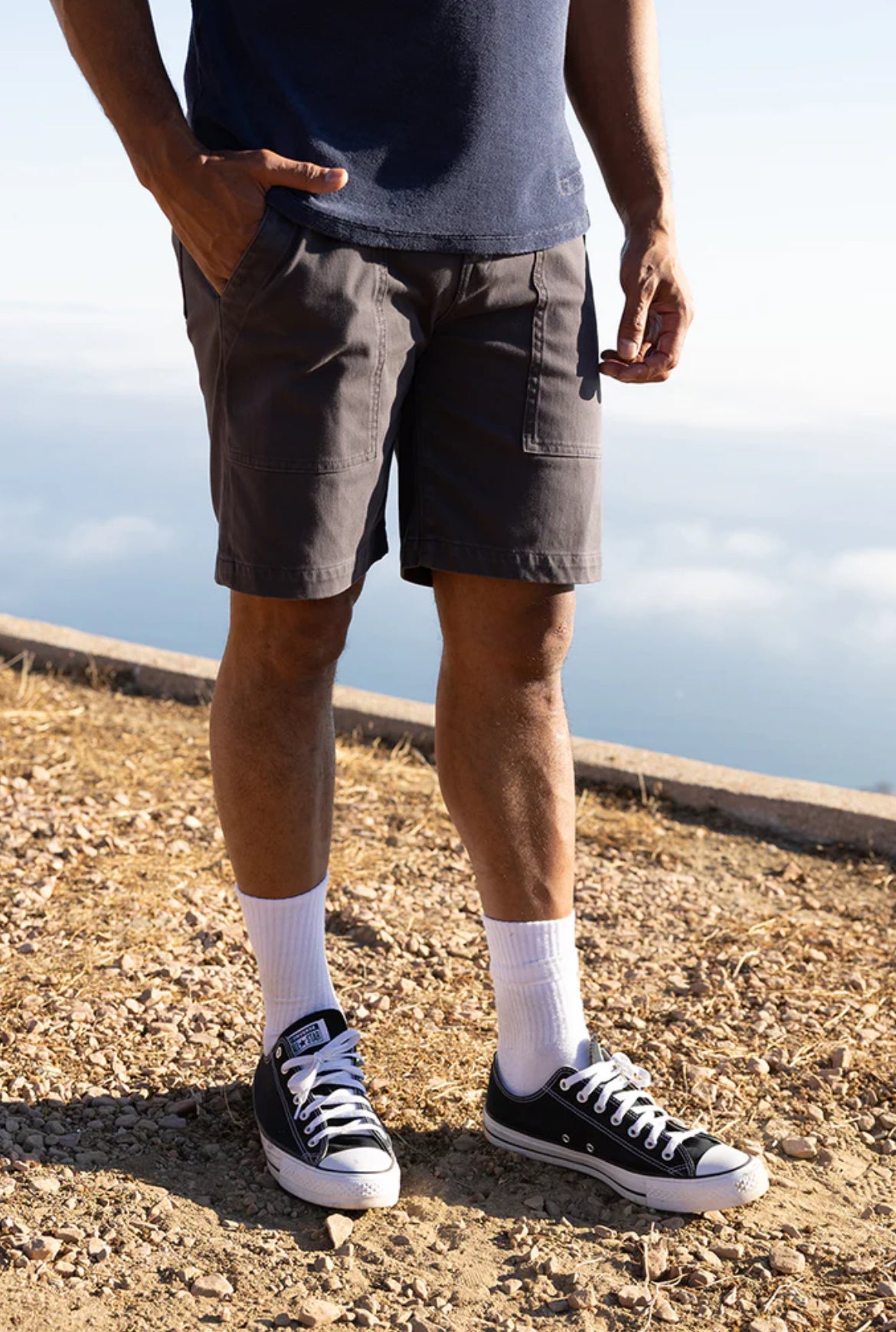 The Scout Fatigue Shorts - Iron Gray