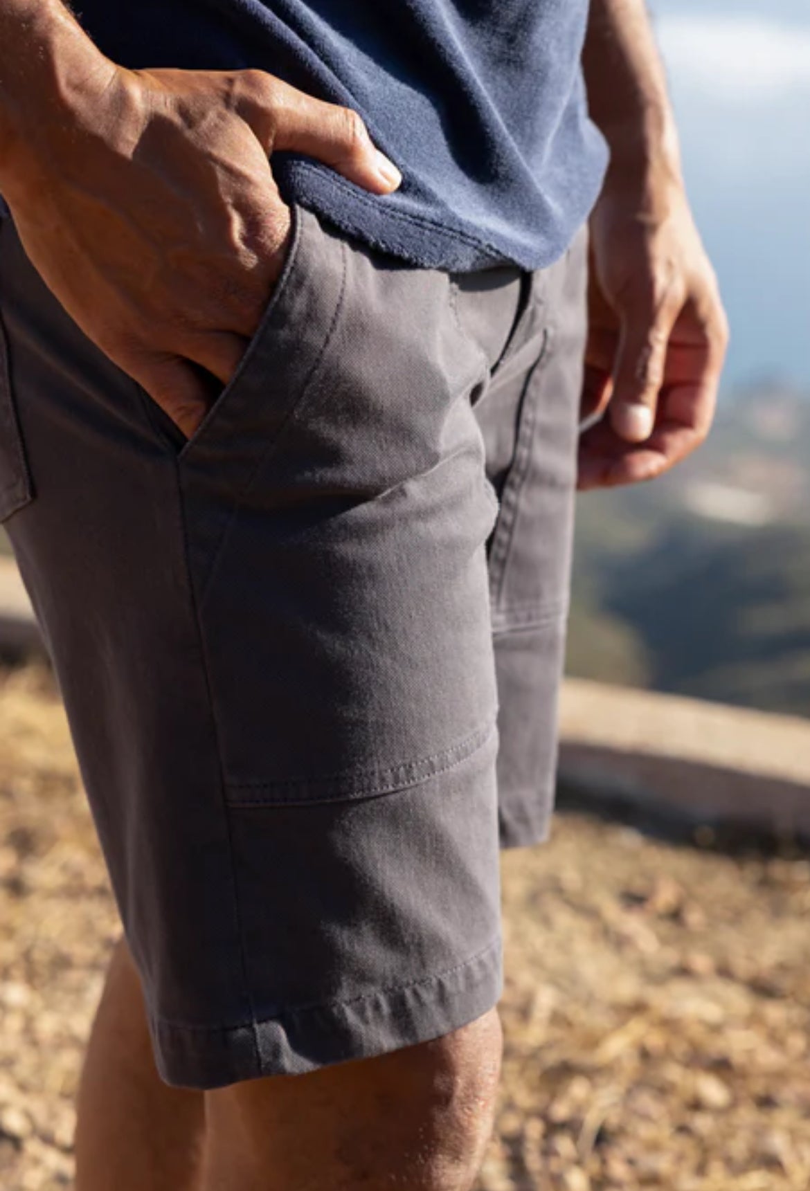 The Scout Fatigue Shorts - Iron Gray