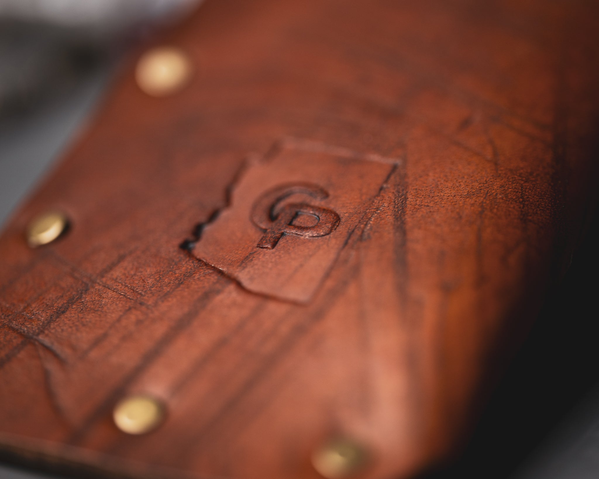 Custom Cave + Post Leather Pouch Necklace