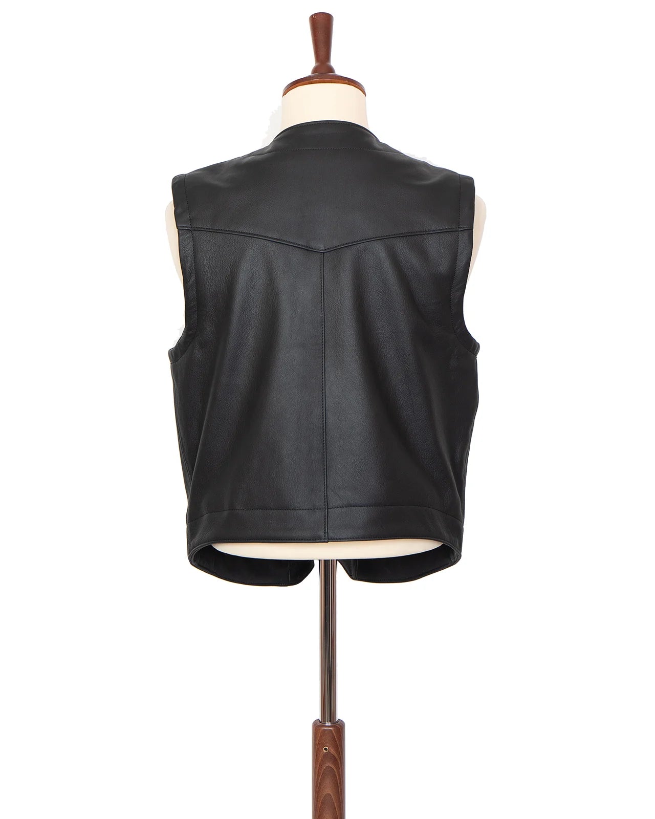 Indigofera Rick Leather Vest