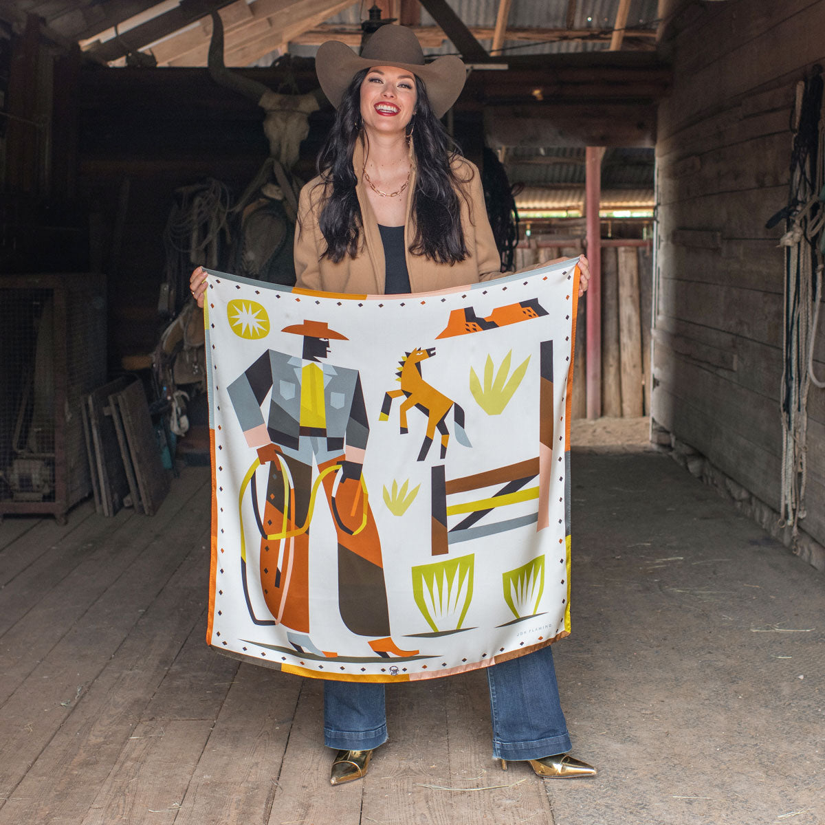 BRONCO BUSTER SCARF