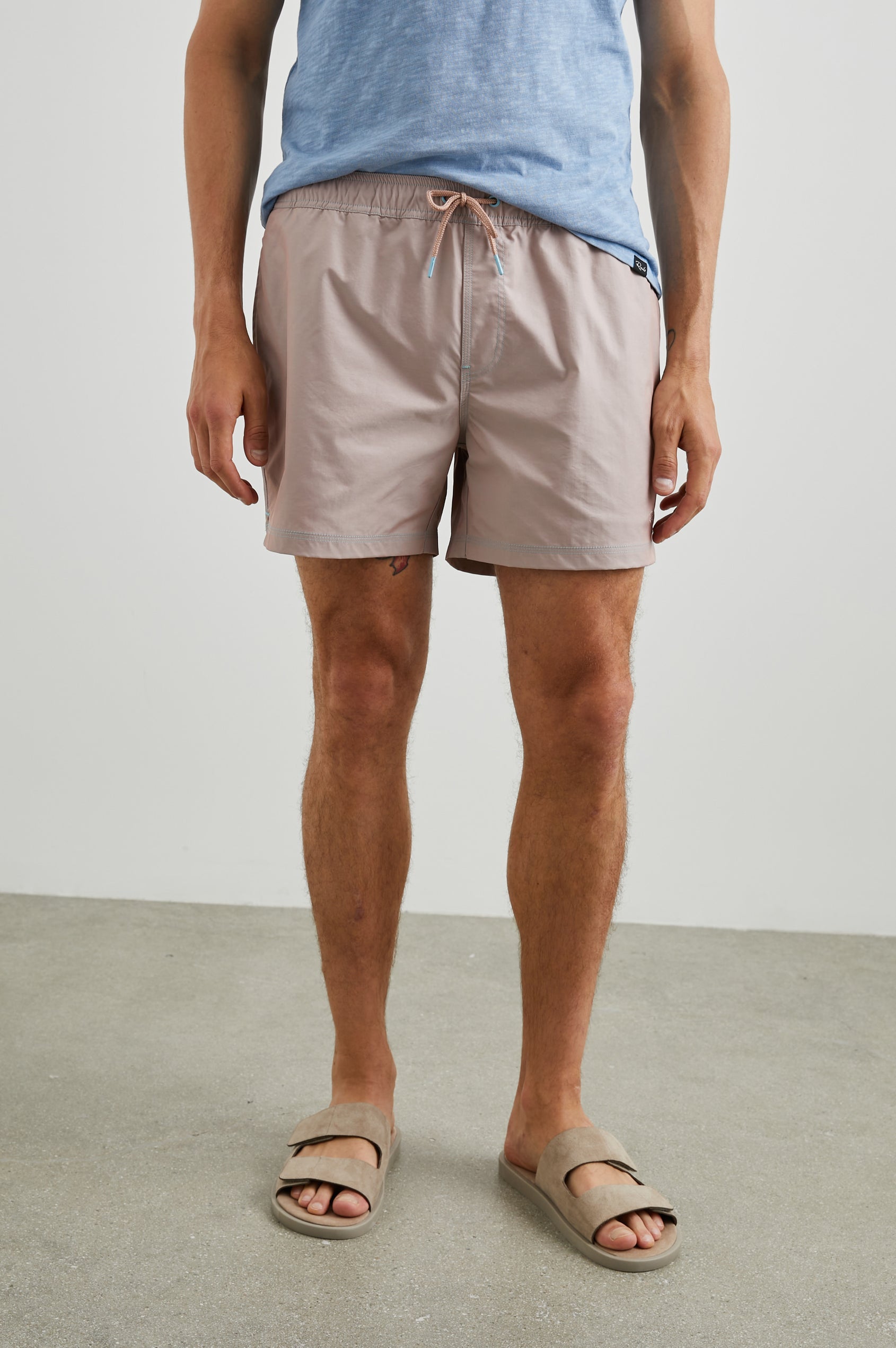 La Brea Swim Short - Rose Quartz