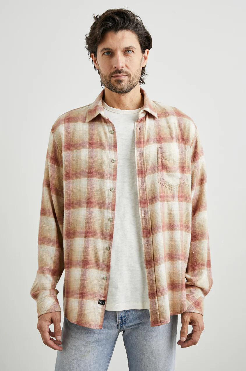 Lennox shirt - Cranberry Finch
