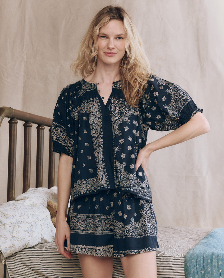 The Smocked Sleep Top.